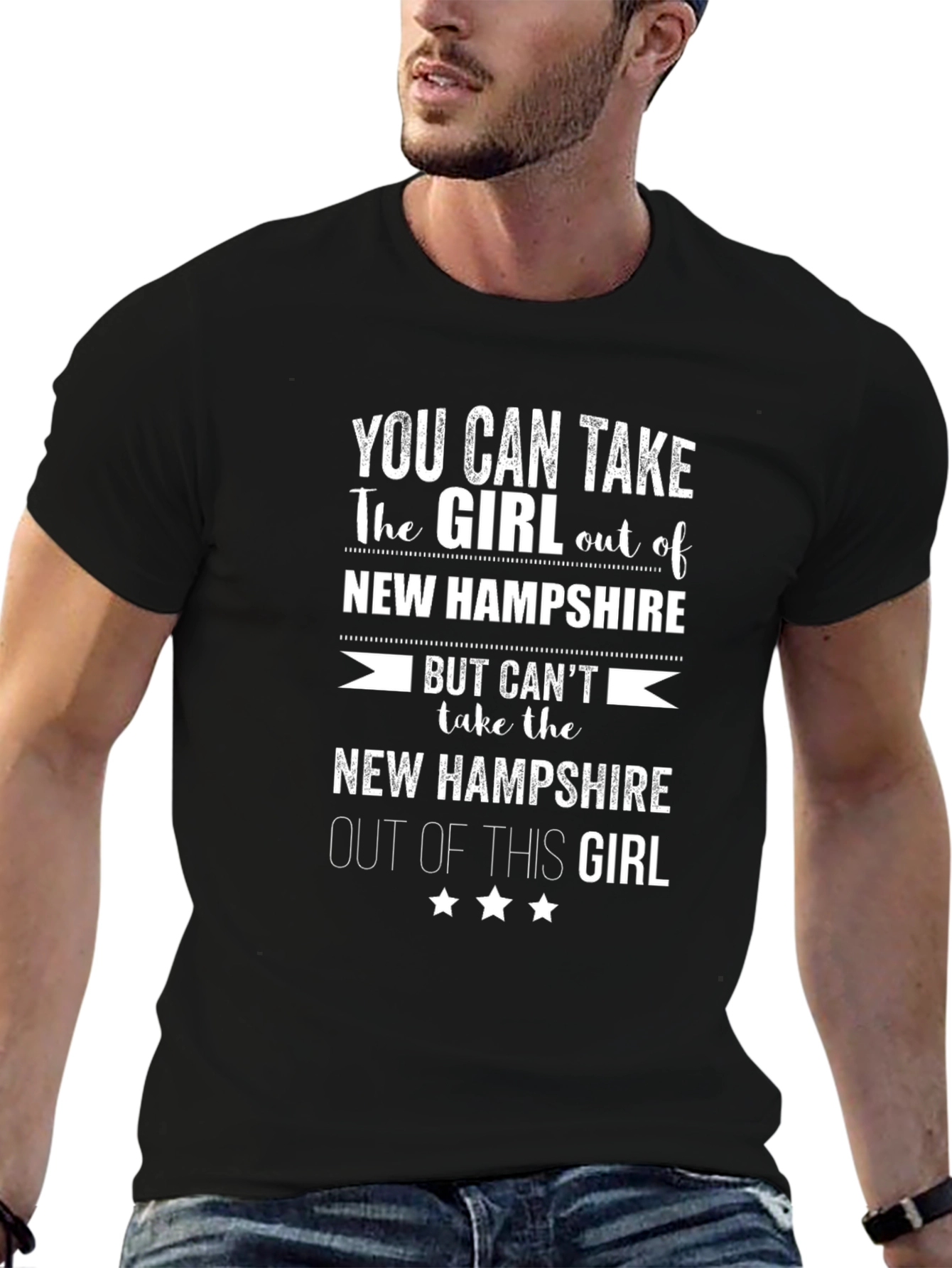 New Hampshire Girl T-Shirt - State Pride Tee