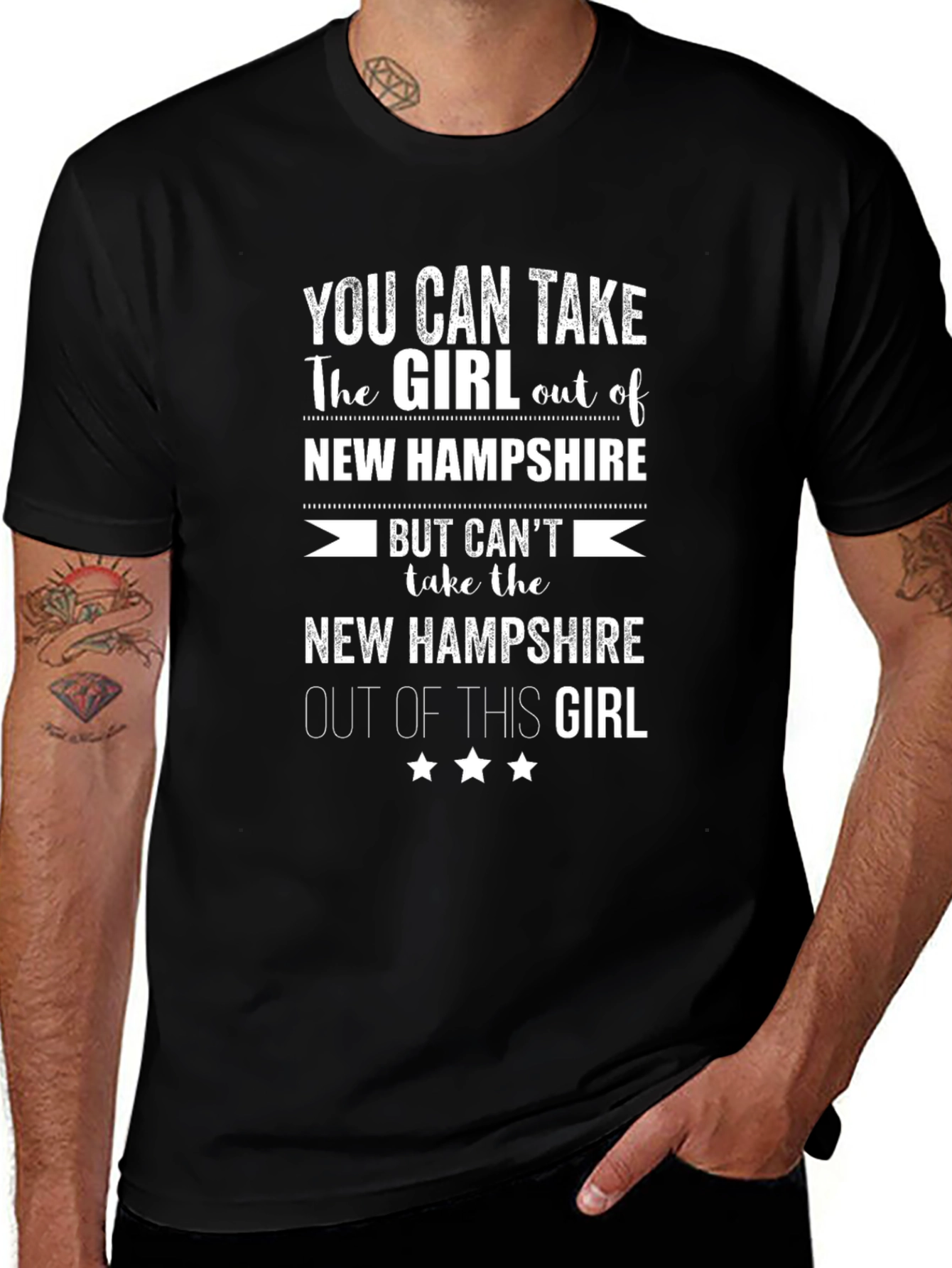 New Hampshire Girl T-Shirt - State Pride Tee