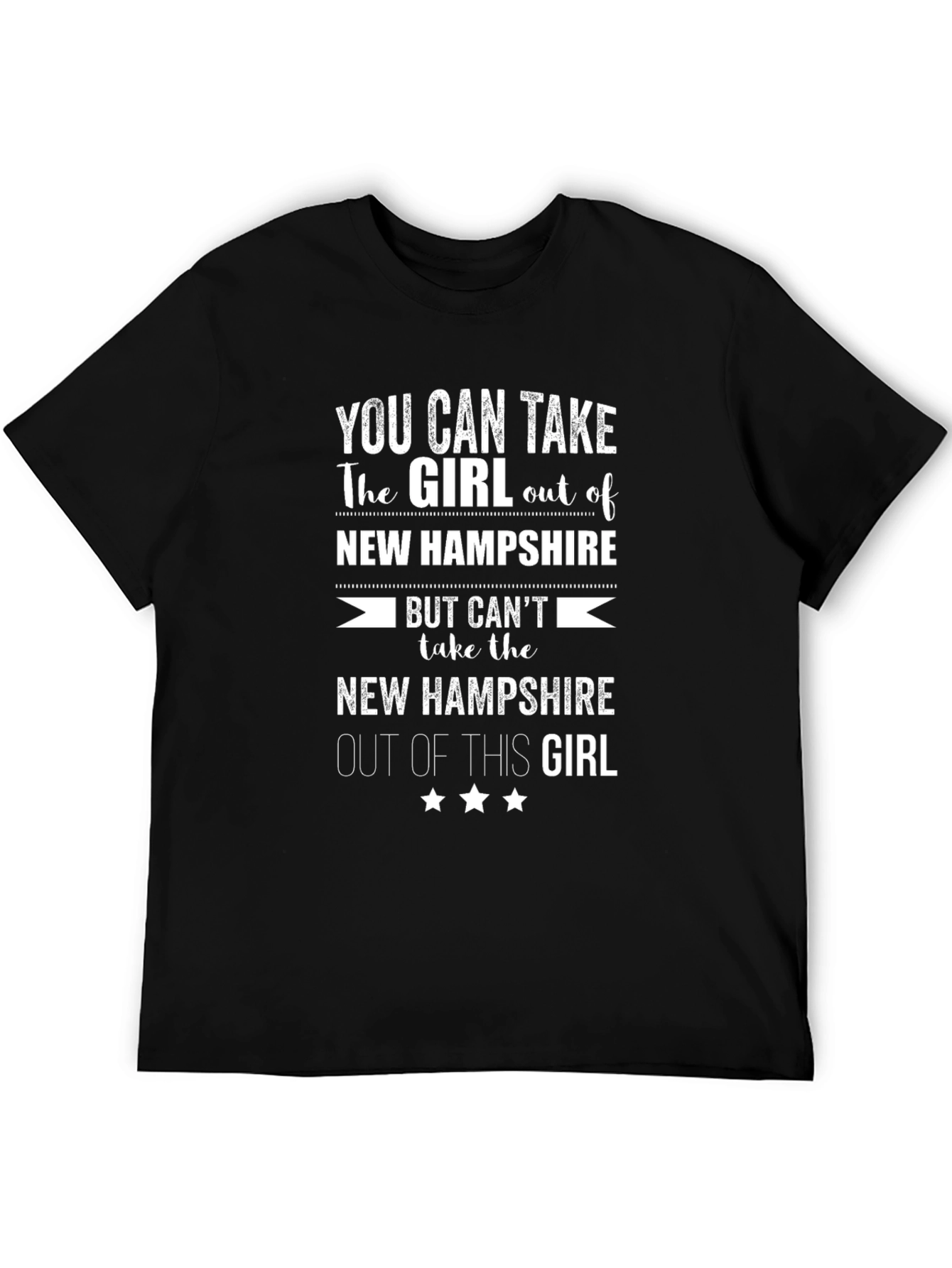 New Hampshire Girl T-Shirt - State Pride Tee