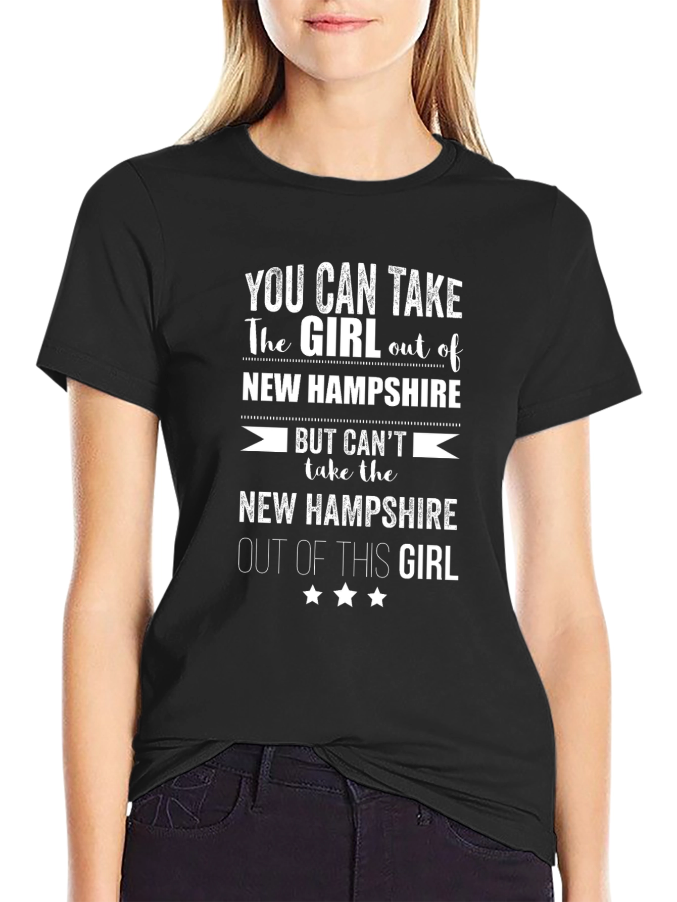 New Hampshire Girl T-Shirt - State Pride Tee