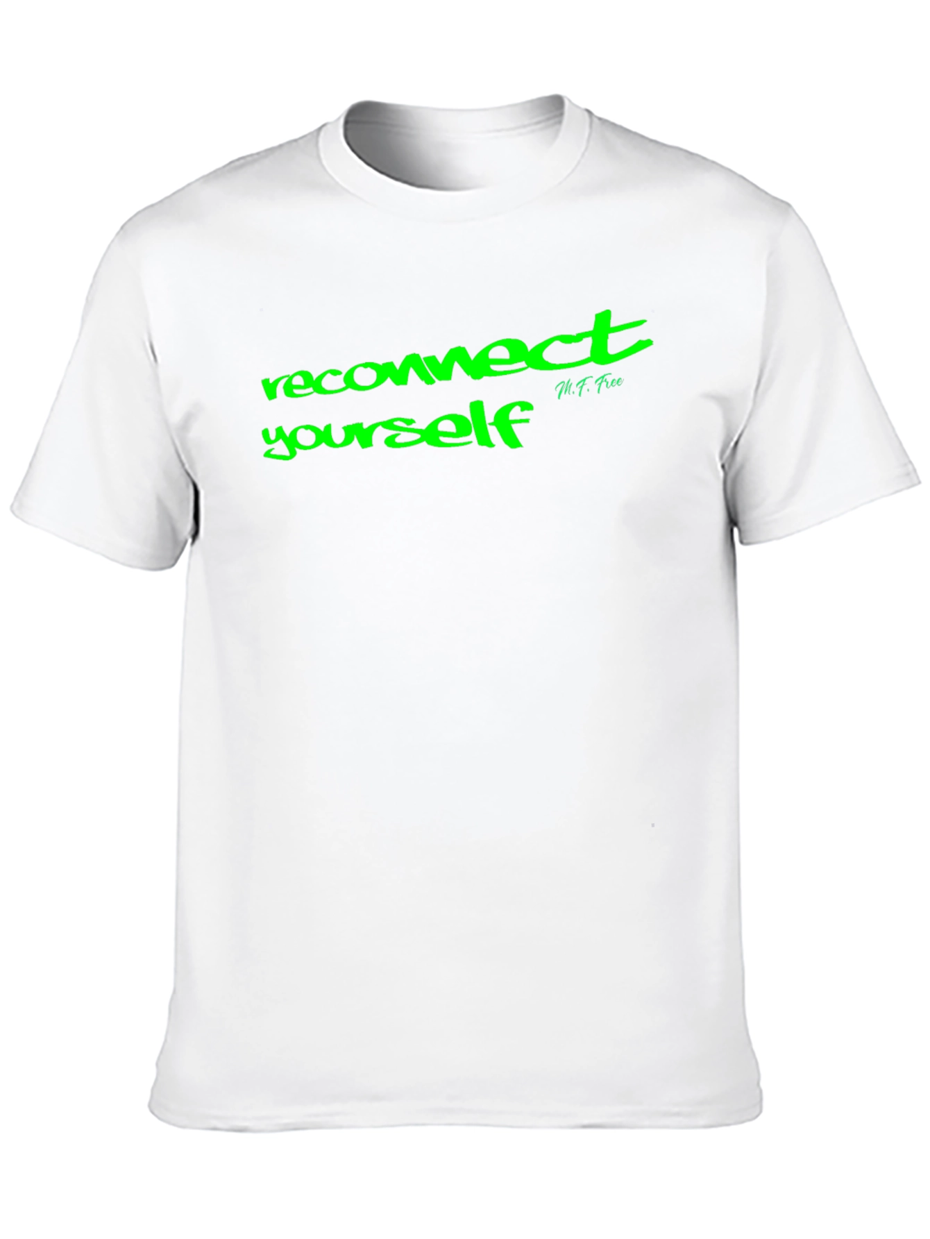 Reconnect Yourself Black Graphic Tee