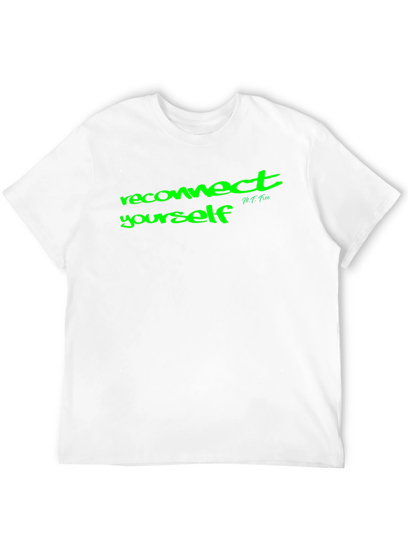Reconnect Yourself Black Graphic Tee