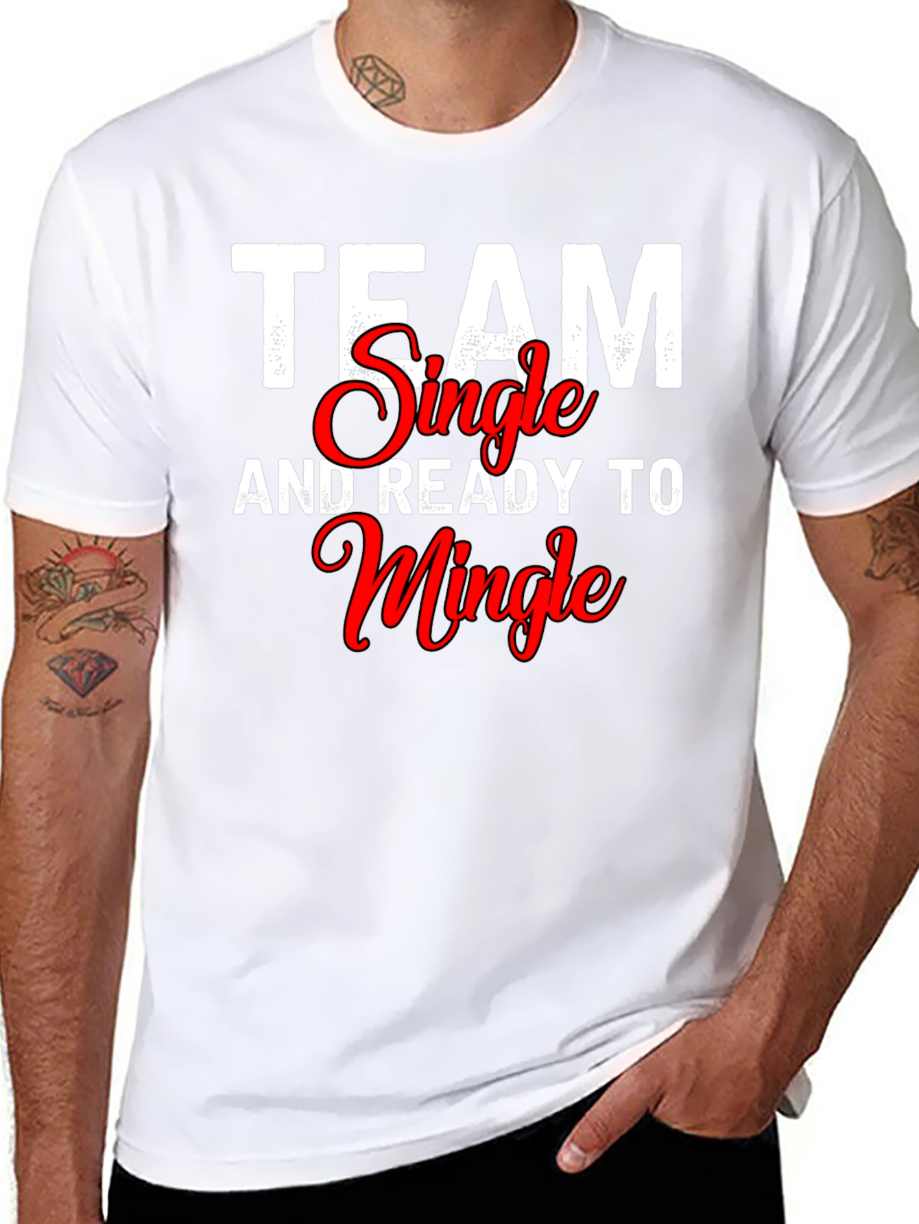 Team Single and Ready to Mingle T-Shirt