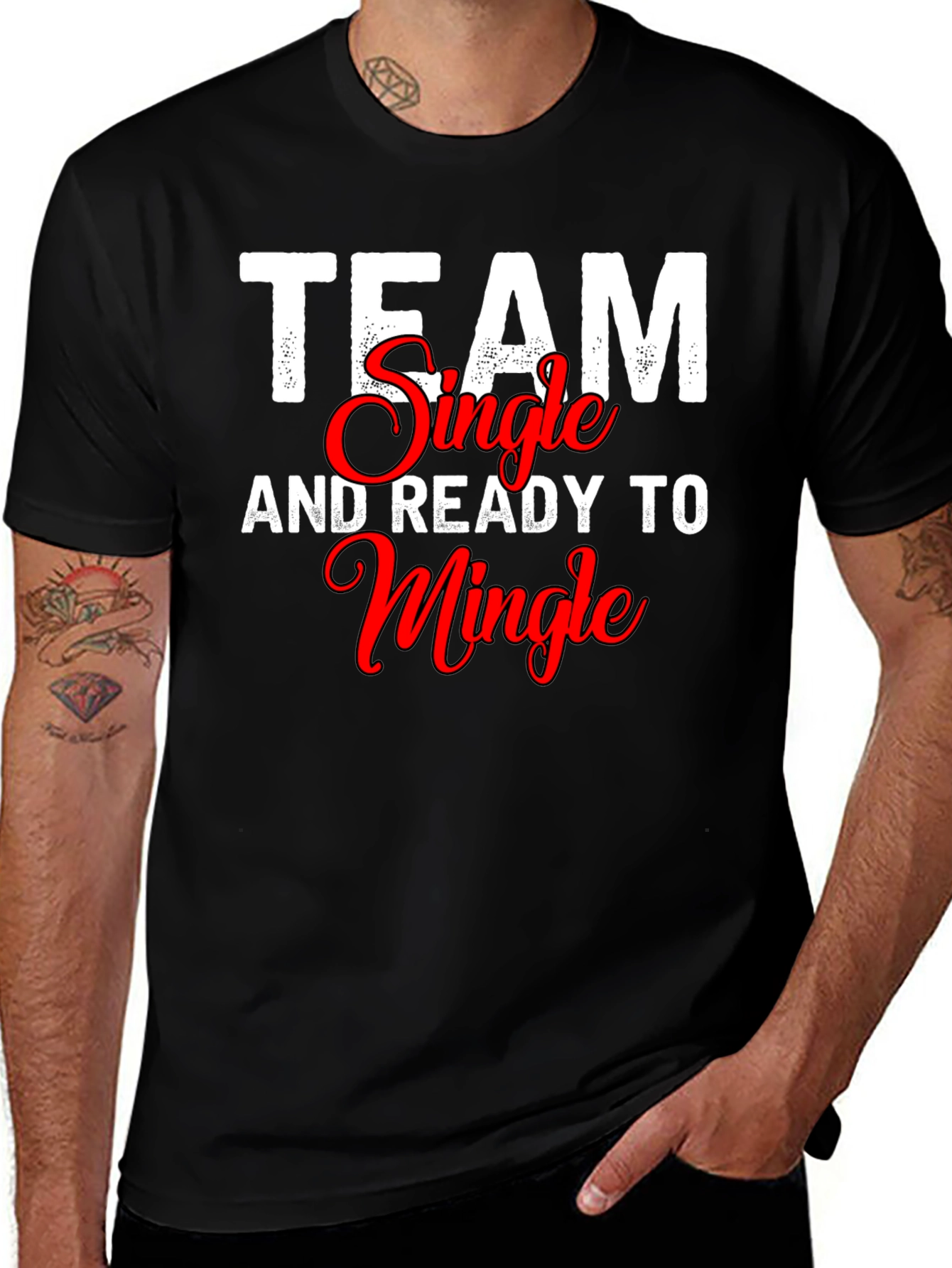 Team Single and Ready to Mingle T-Shirt