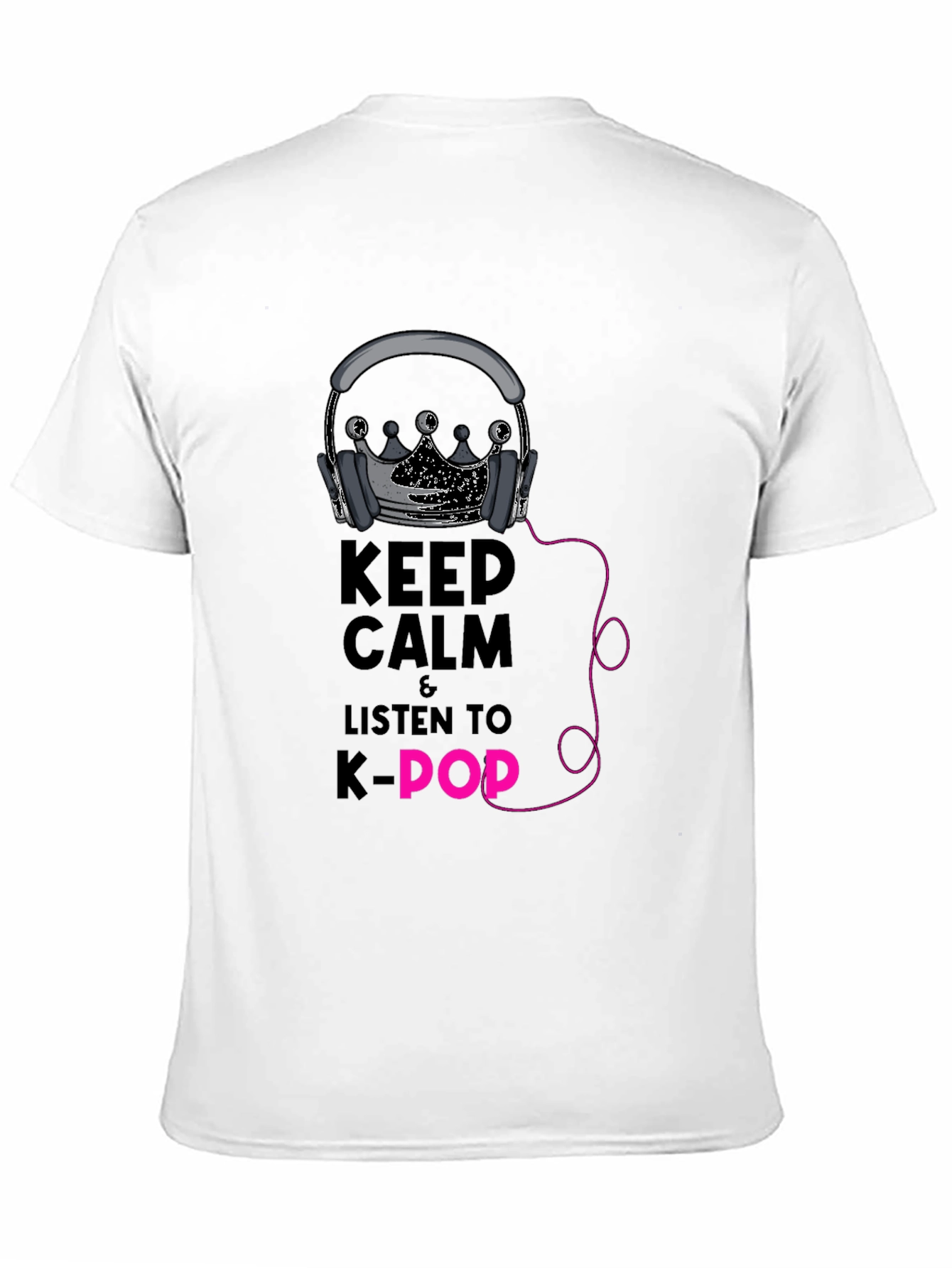 Keep Calm K-Pop T-Shirt - Trendy Music Tee