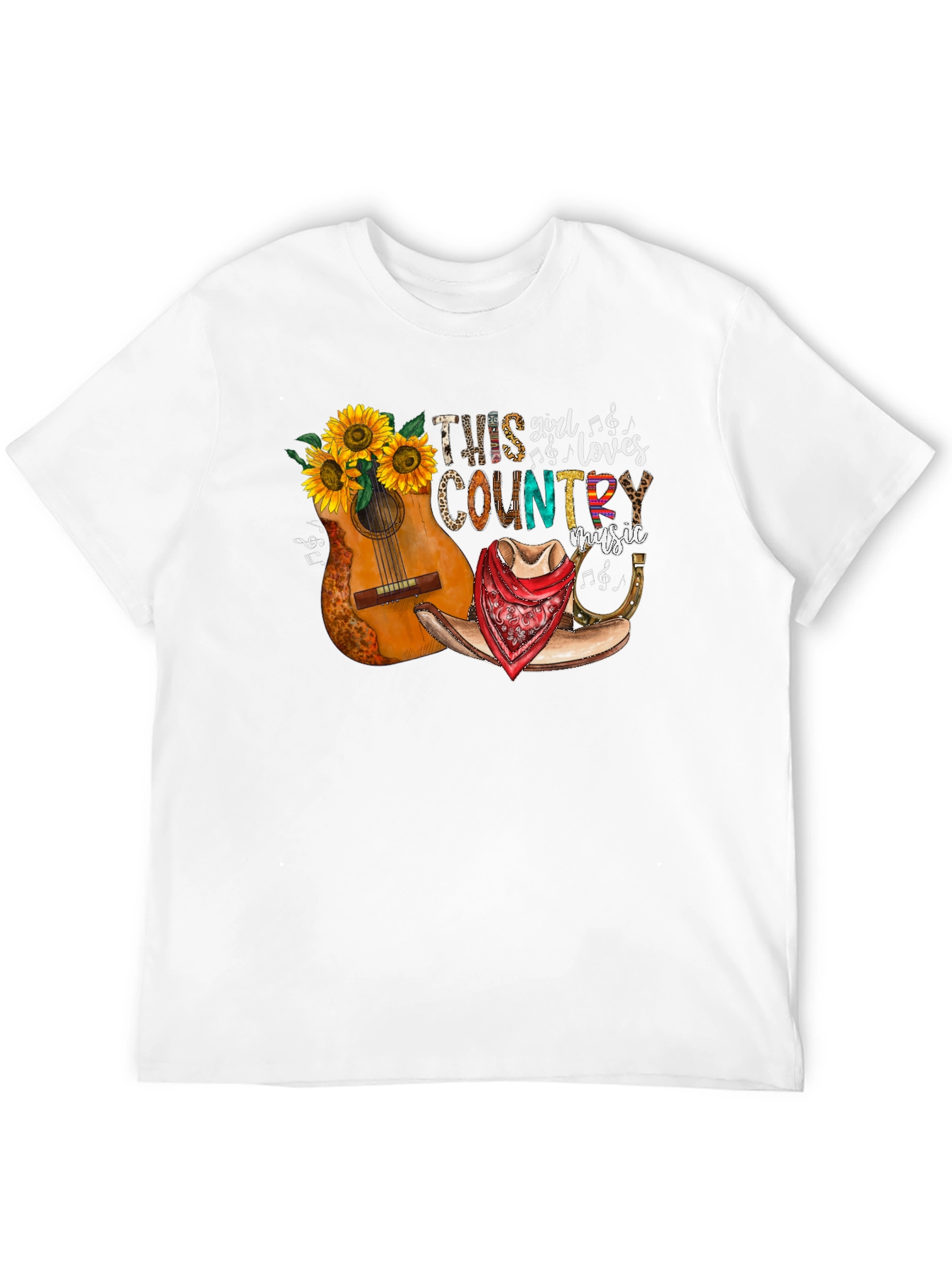Country Music Lover Graphic Tee