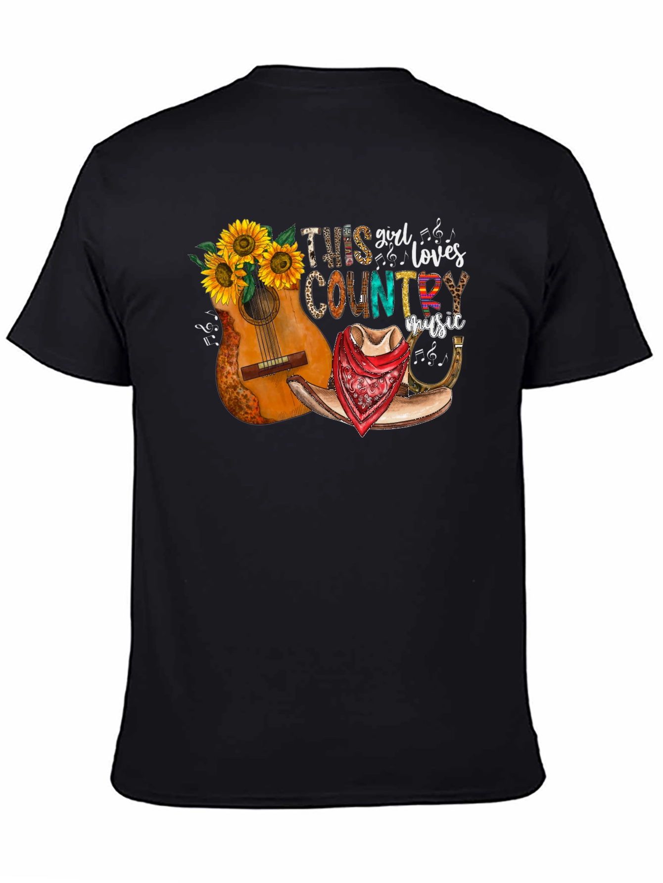 Country Music Lover Graphic Tee
