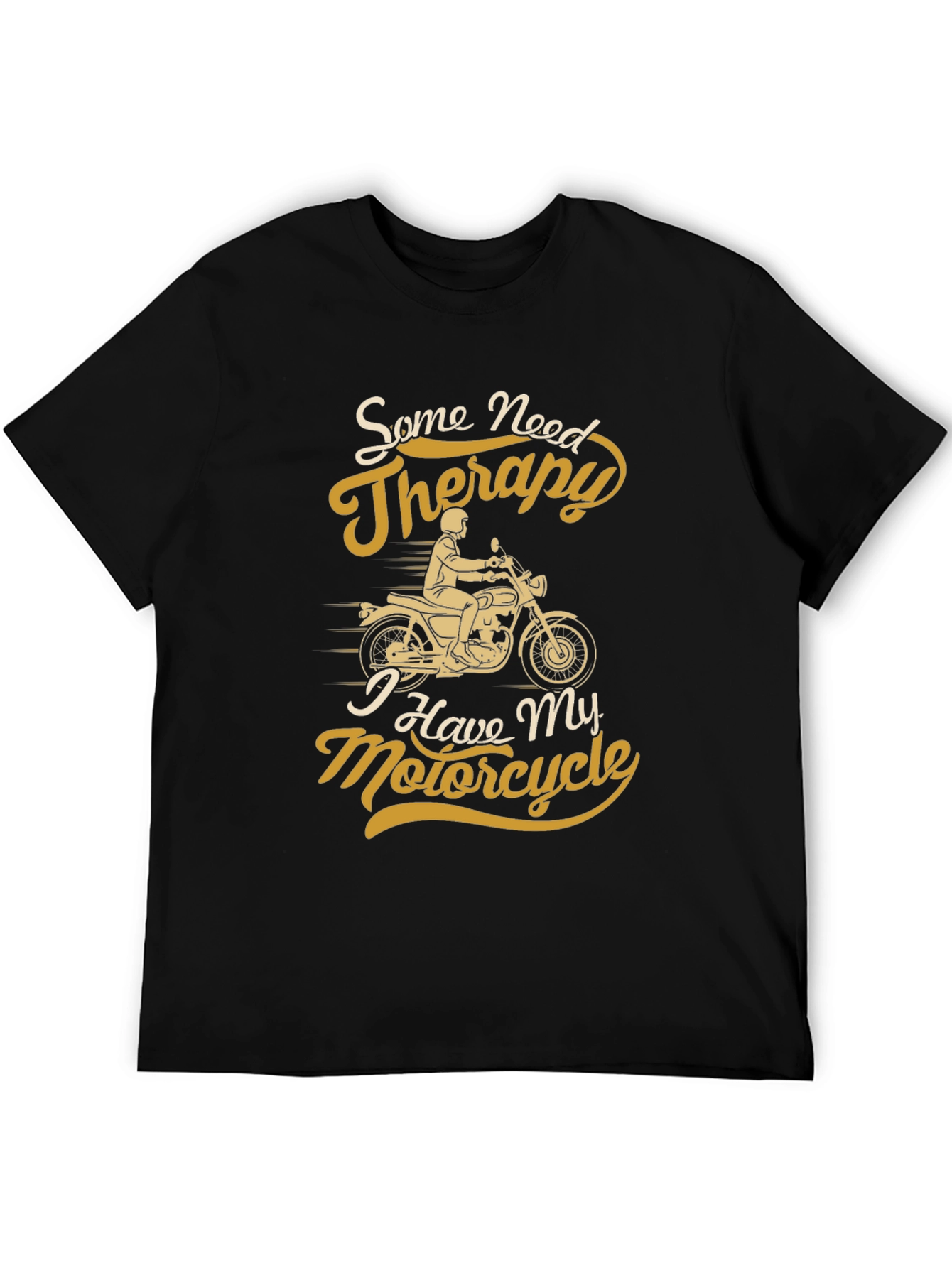 Motorcycle Therapy Graphic T-Shirt