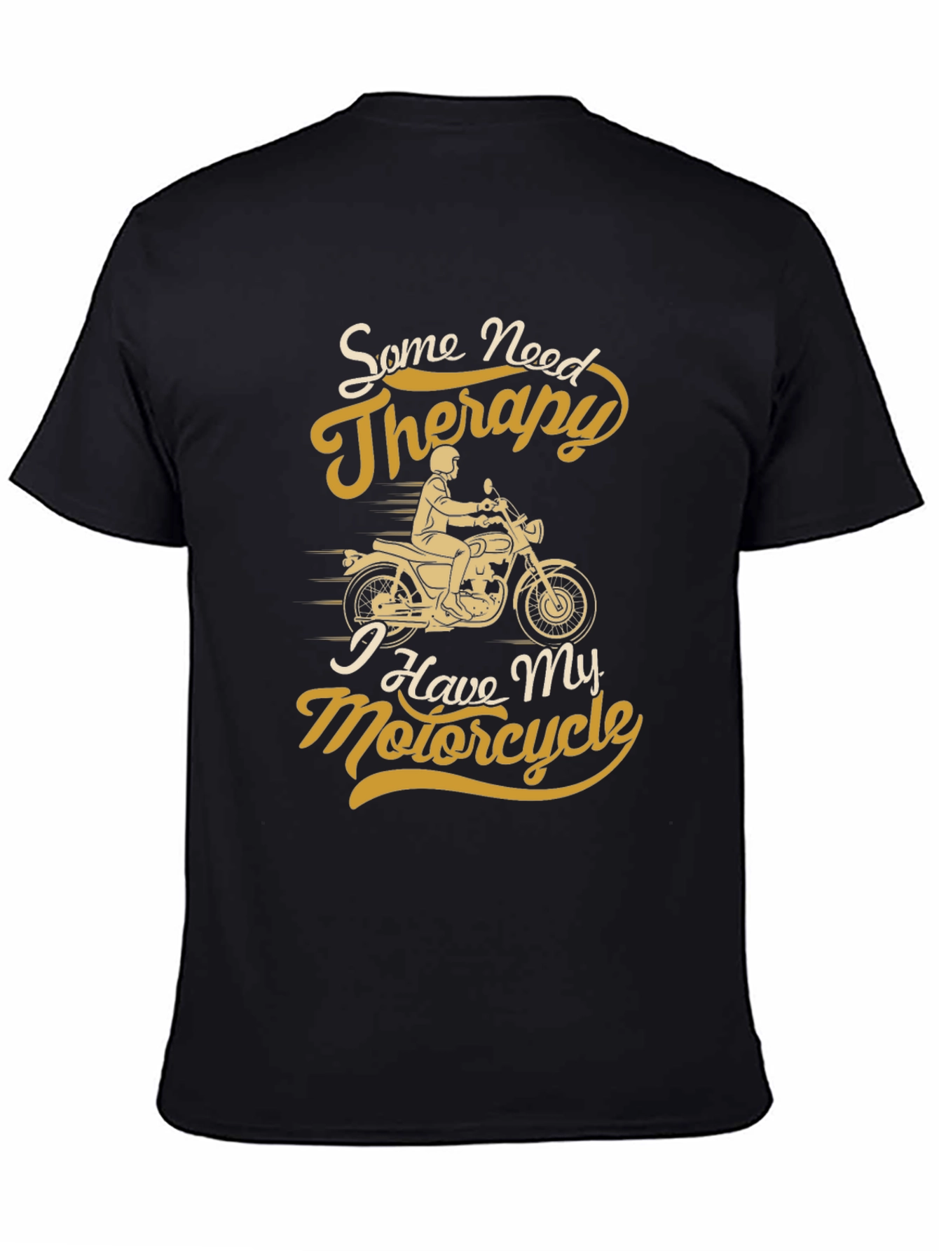 Motorcycle Therapy Graphic T-Shirt