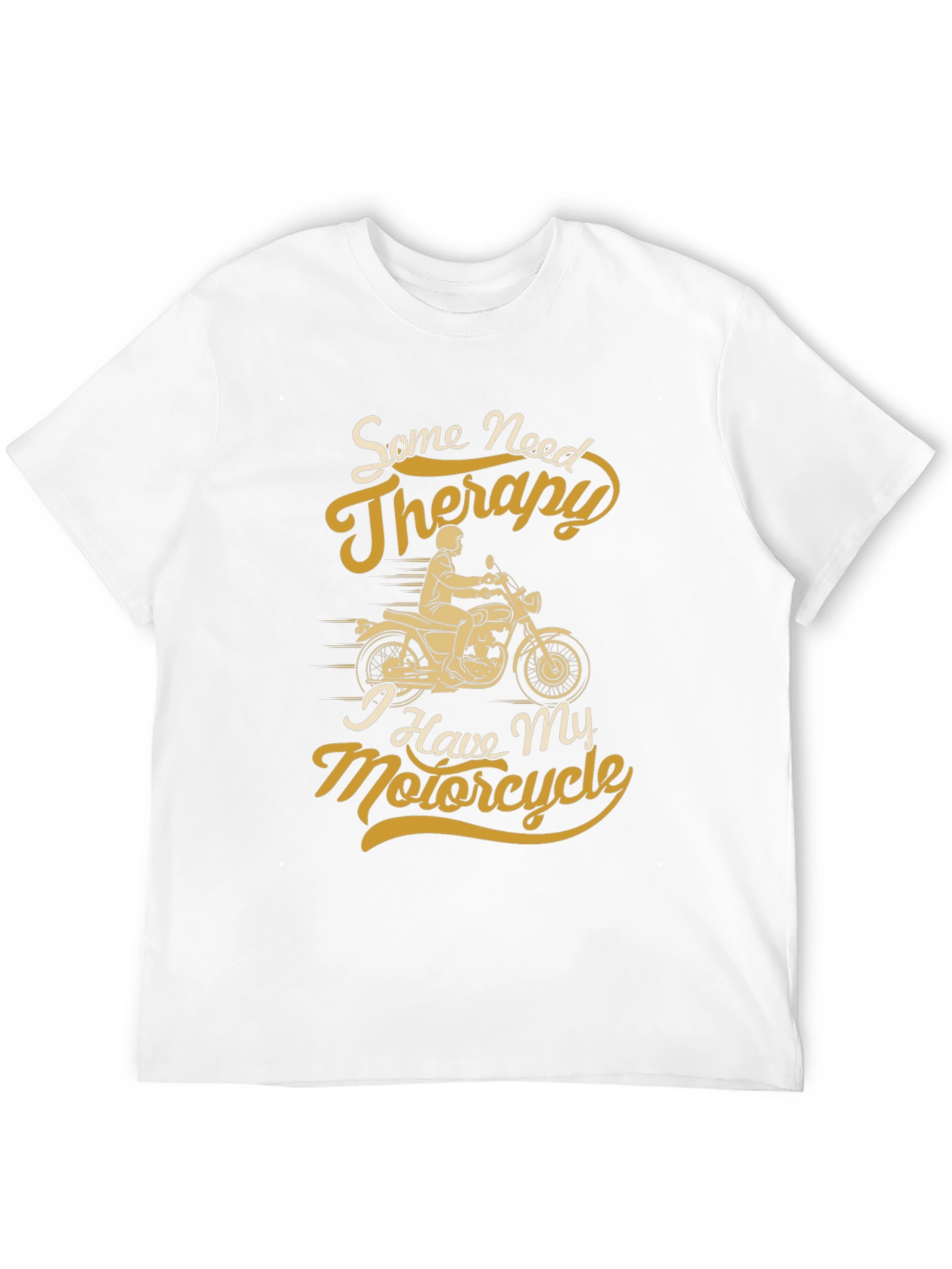 Motorcycle Therapy Graphic T-Shirt
