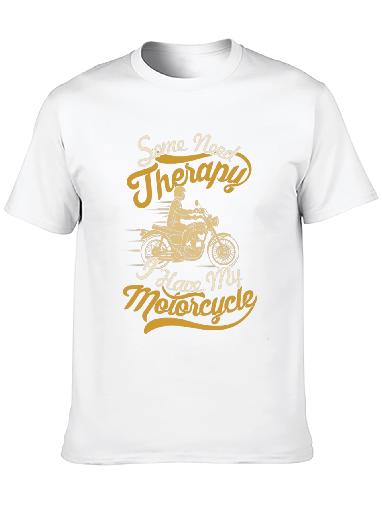 Motorcycle Therapy Graphic T-Shirt