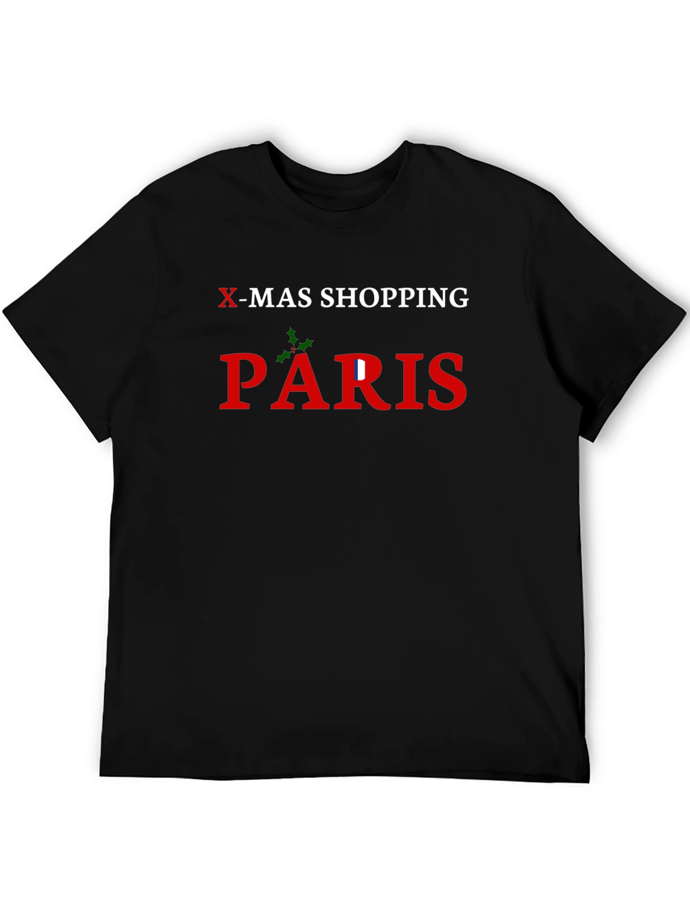 X-Mas Shopping in Paris Graphic T-Shirt