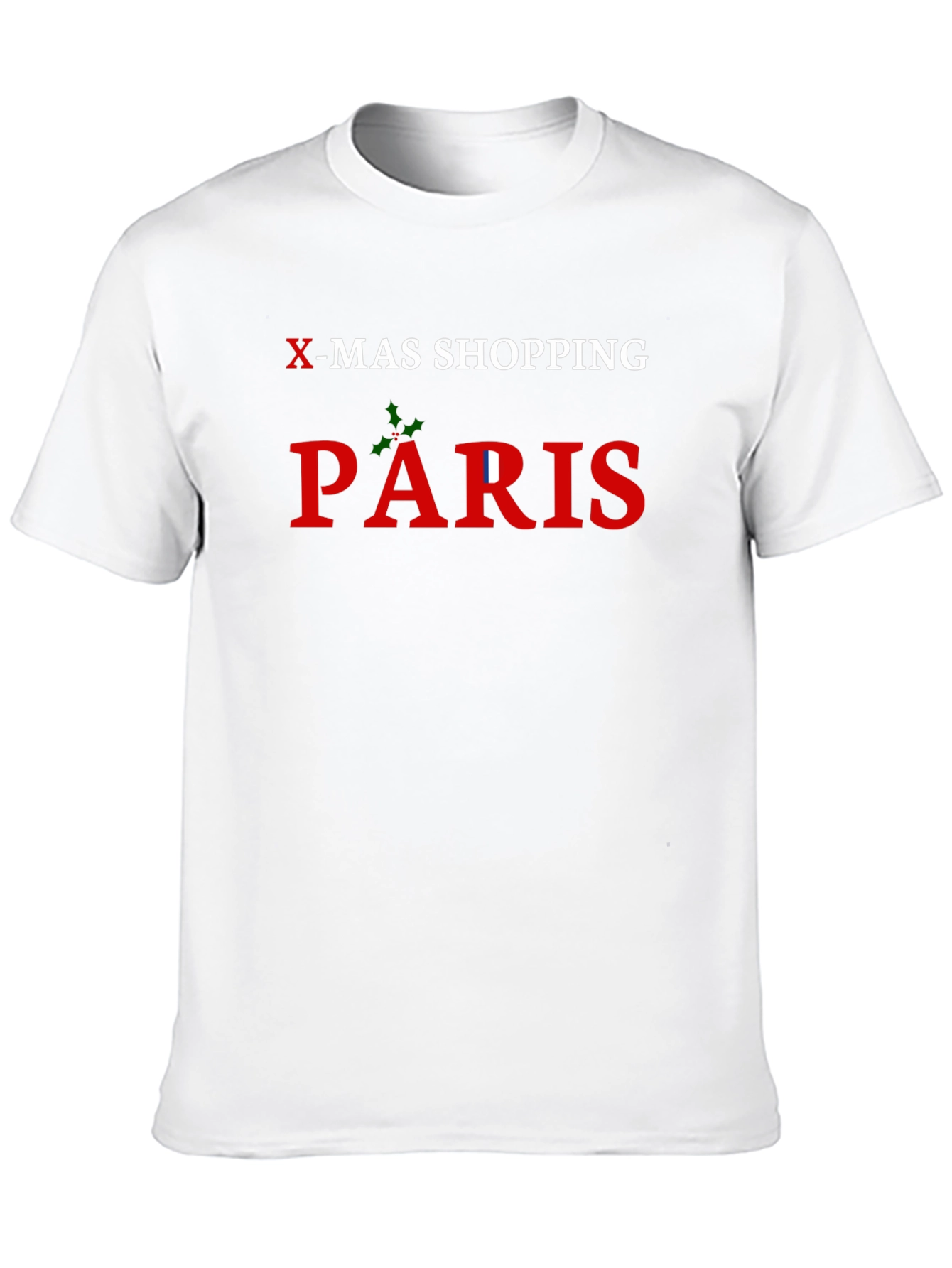 X-Mas Shopping in Paris Graphic T-Shirt