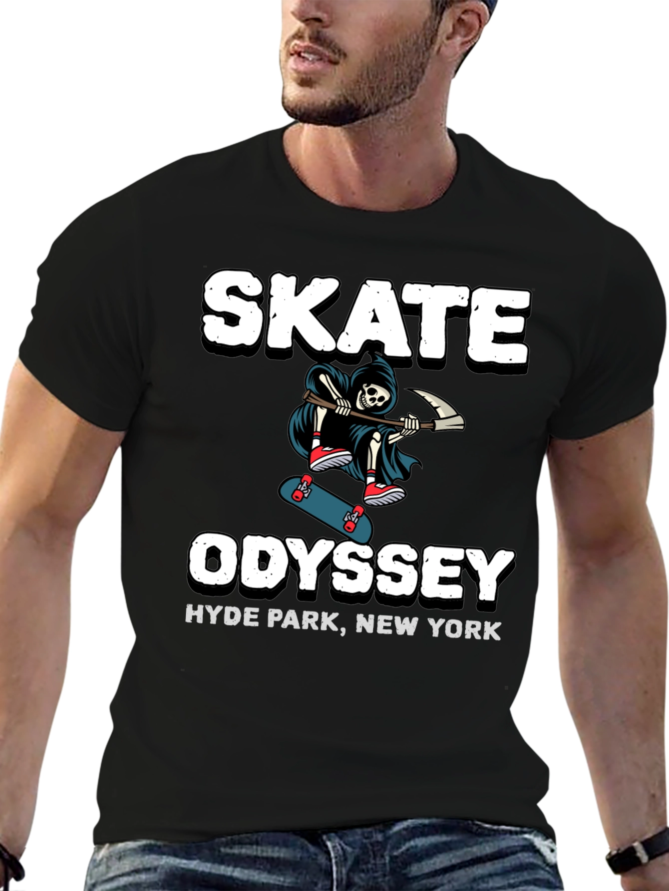 Skate Odyssey Graphic T-Shirt - Hyde Park NY