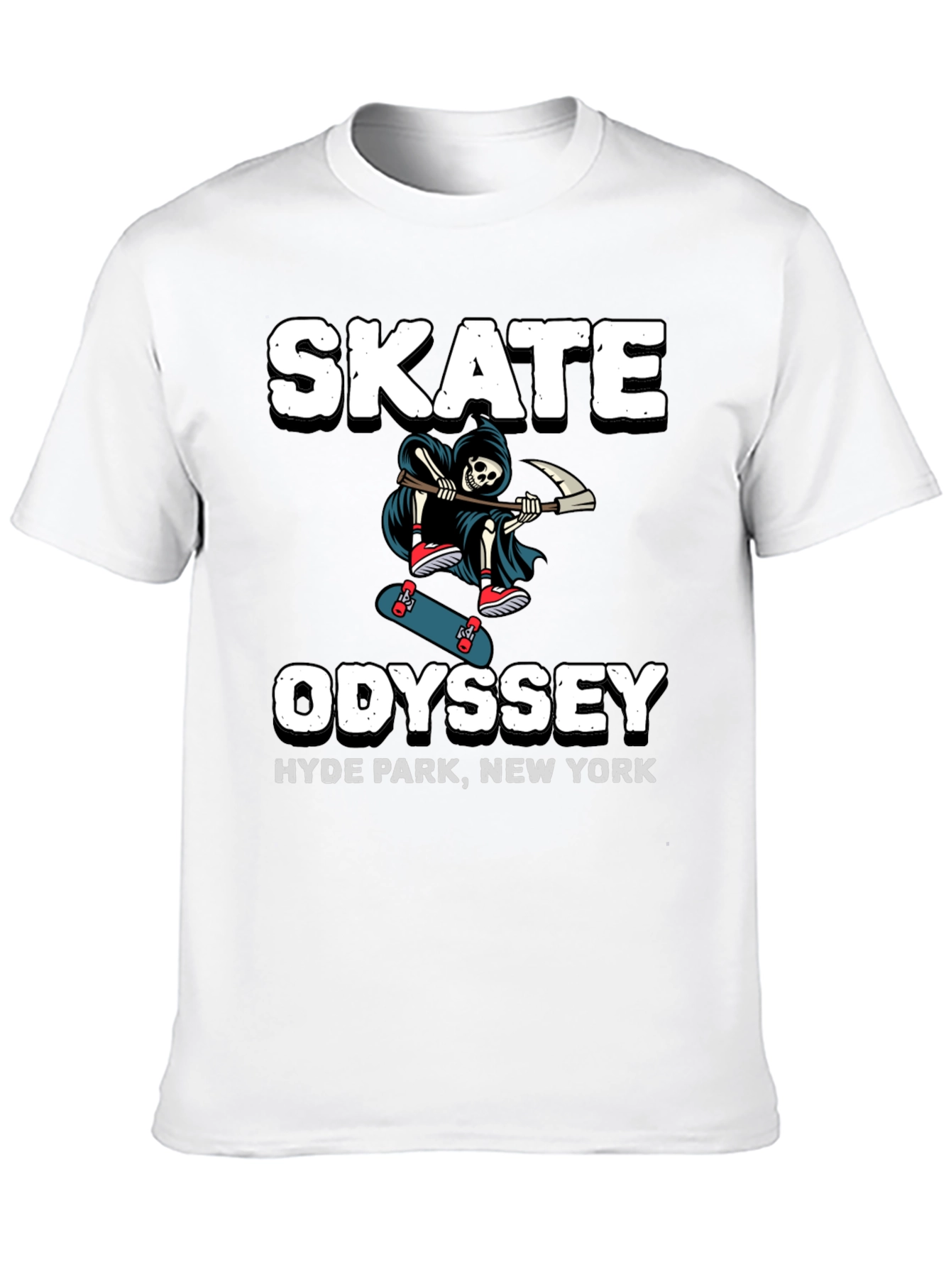 Skate Odyssey Graphic T-Shirt - Hyde Park NY