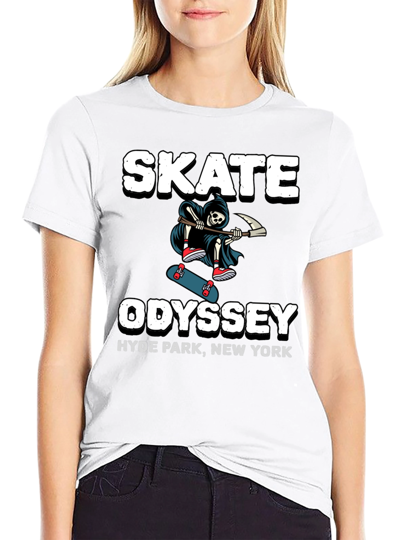 Skate Odyssey Graphic T-Shirt - Hyde Park NY