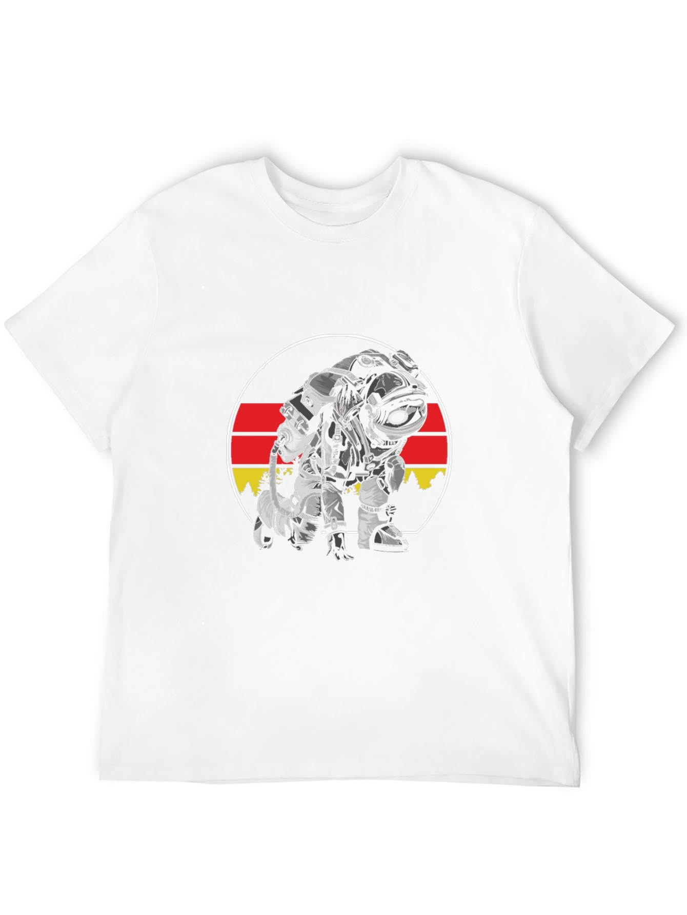 Astronaut Germany Flag T-Shirt - Space Adventure