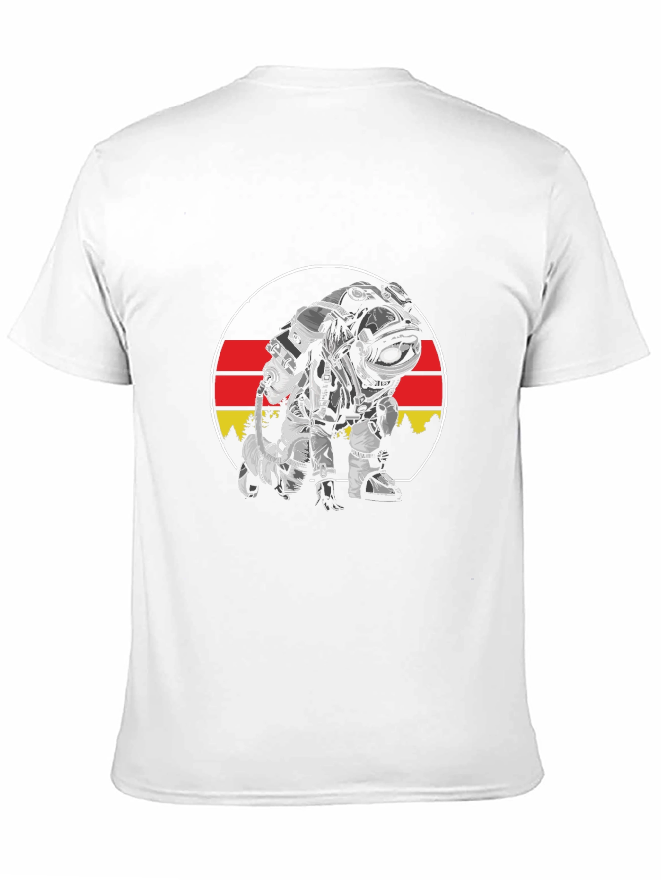 Astronaut Germany Flag T-Shirt - Space Adventure