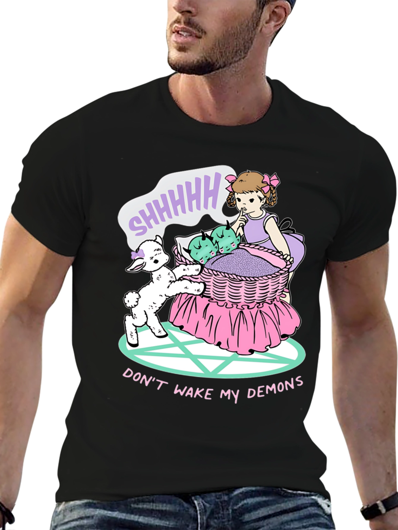 Dont Wake My Demons Graphic Tee
