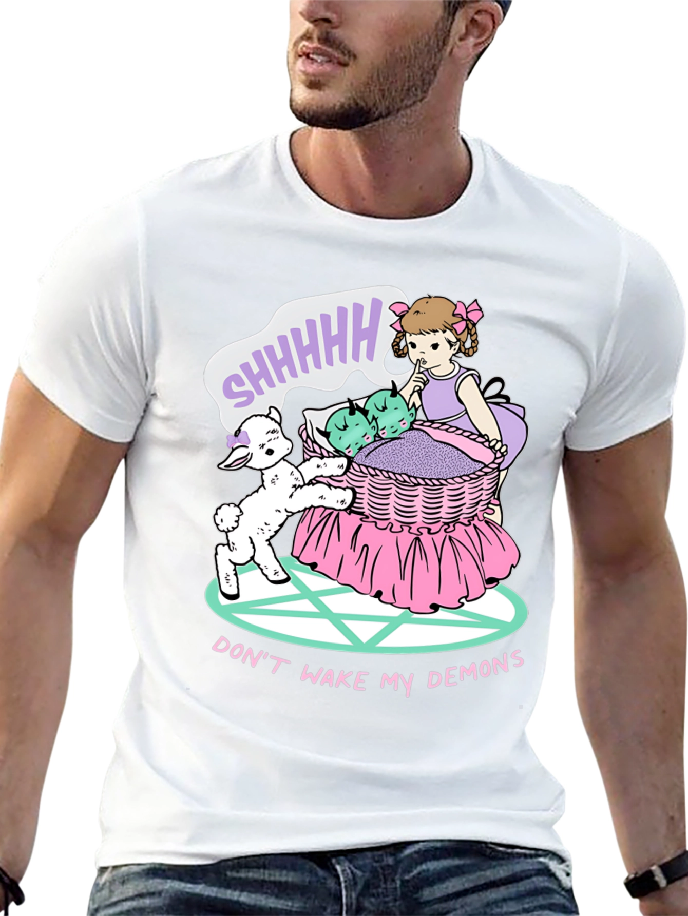 Dont Wake My Demons Graphic Tee