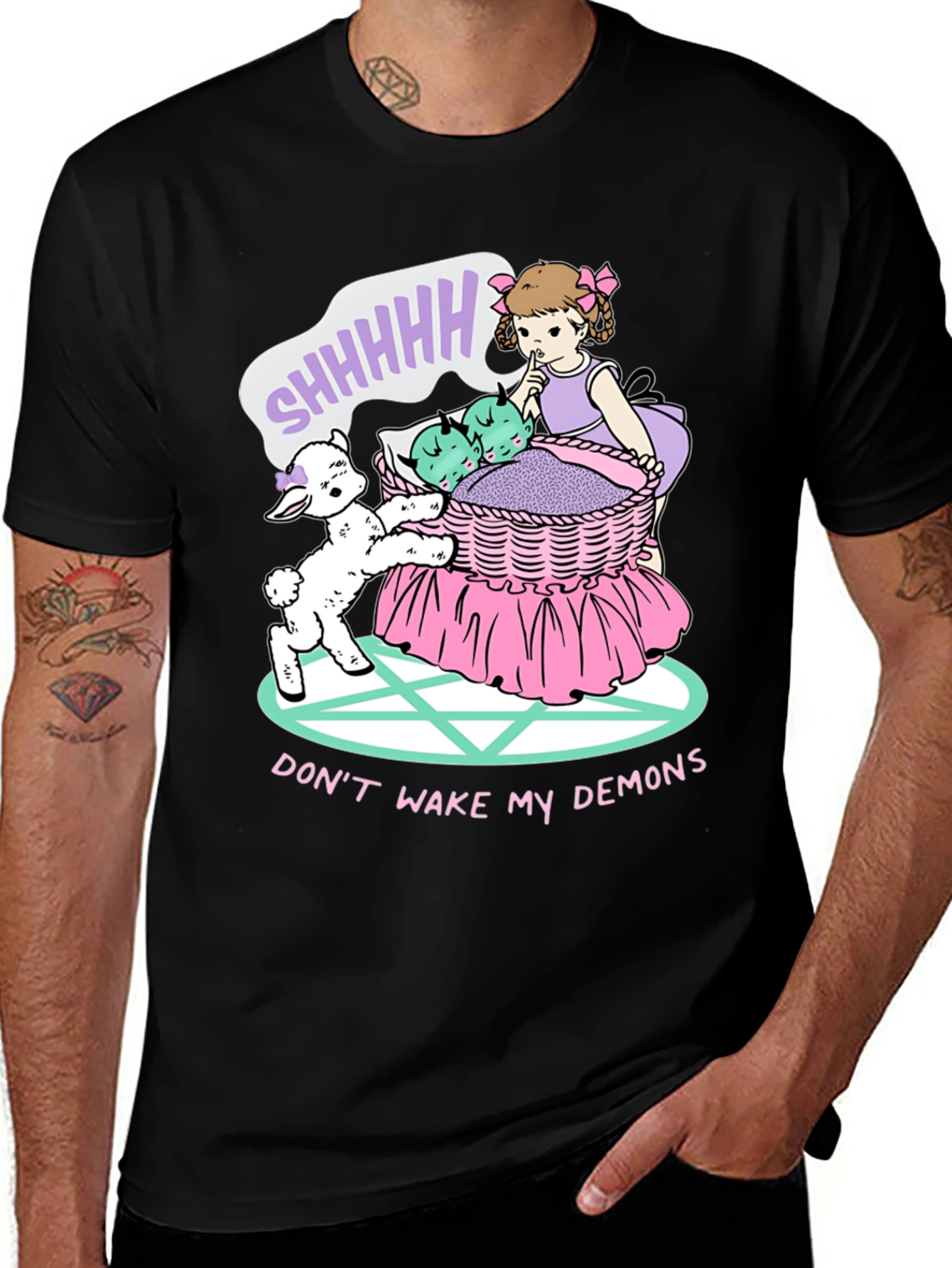 Dont Wake My Demons Graphic Tee