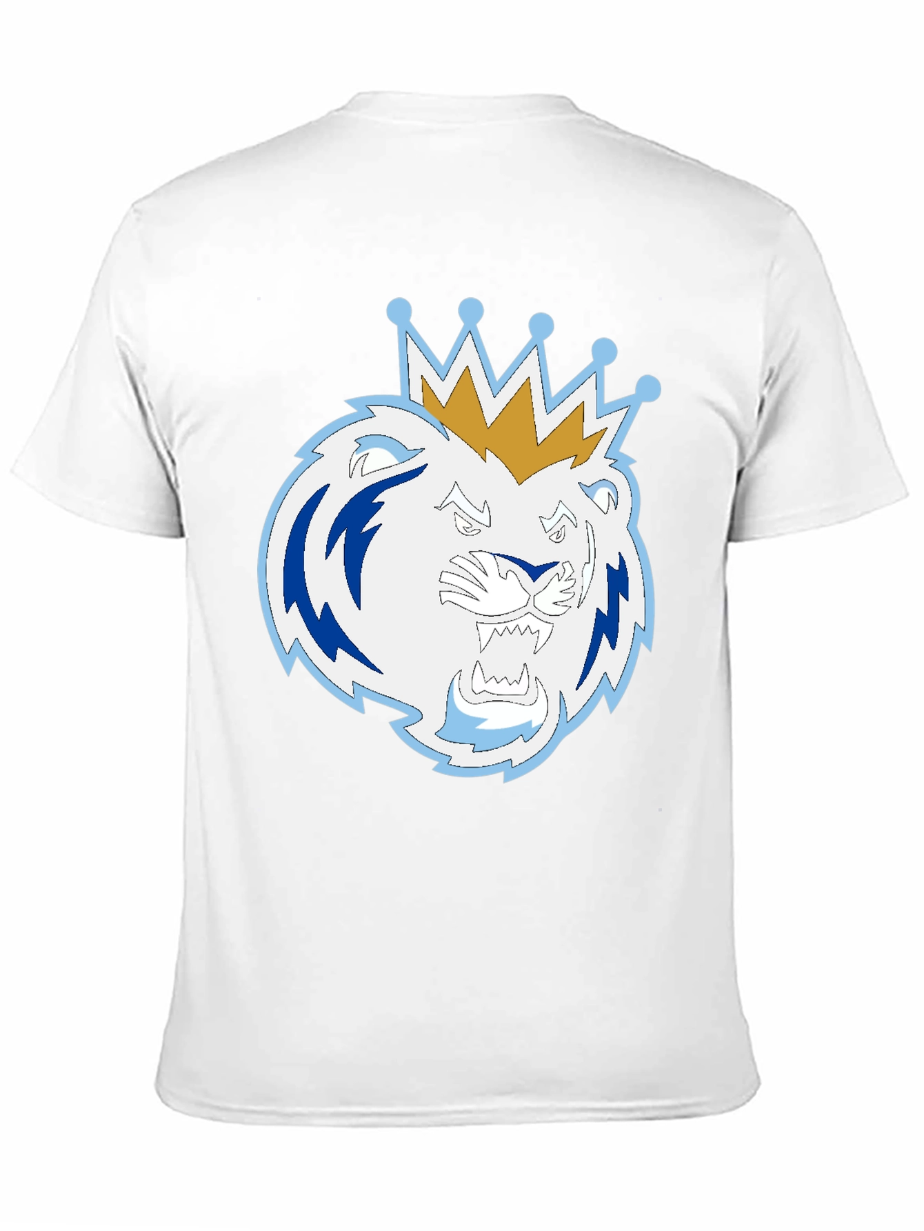 King Lion Graphic T-Shirt - Black Tee