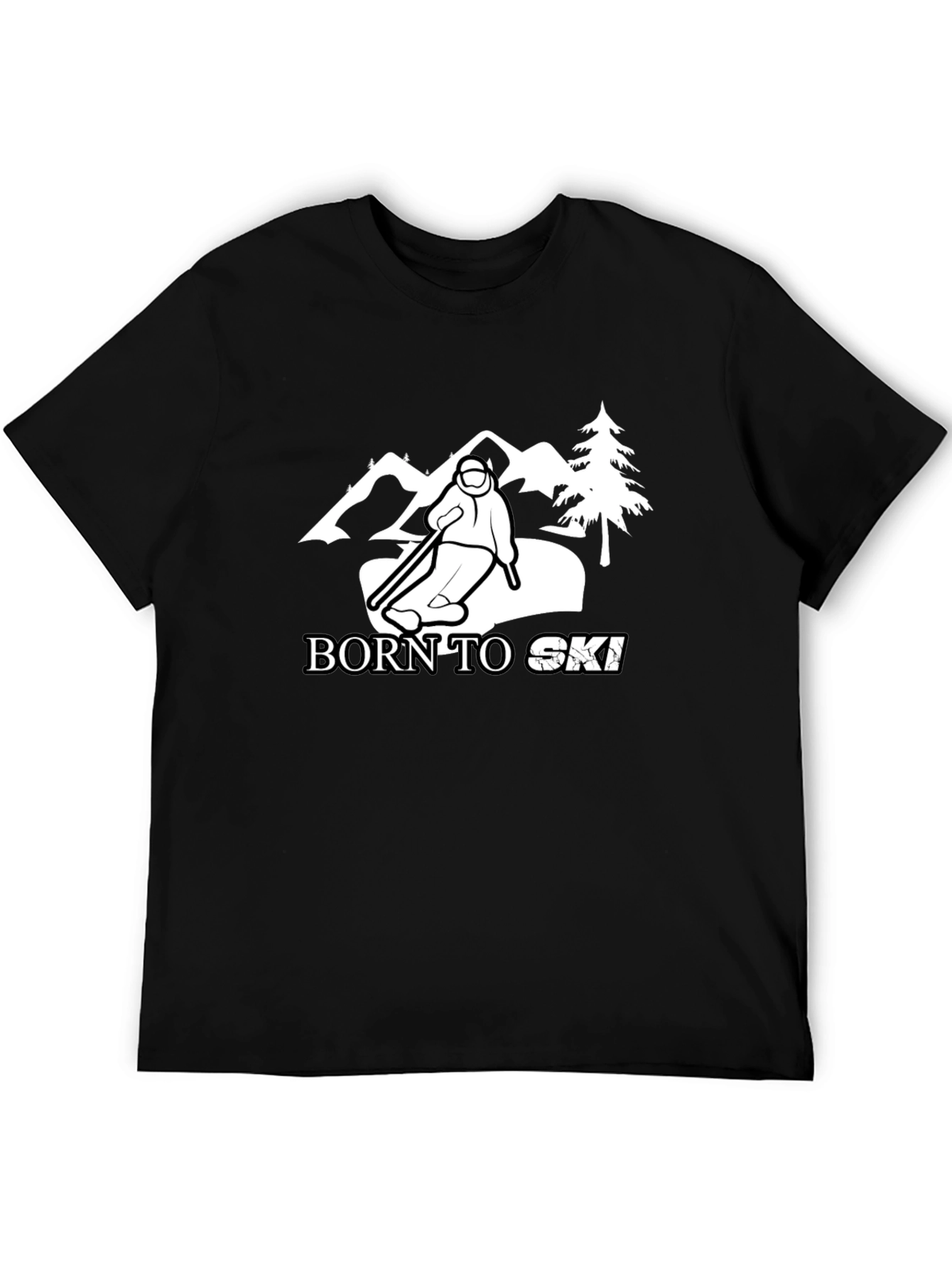 Born to Ski T-Shirt - Mountain Adventure Apparel