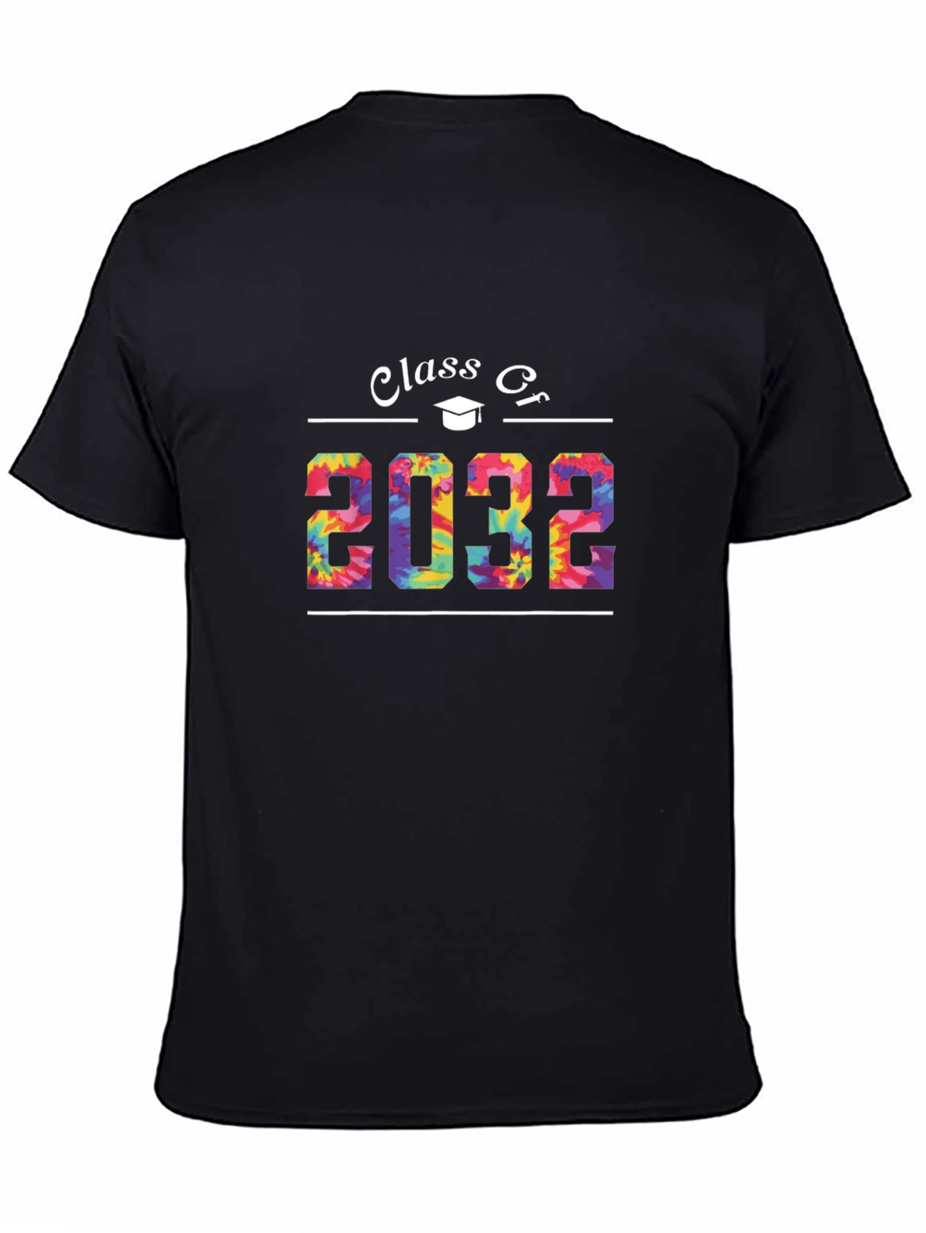Class of 2032 Tie Dye Graduation T-Shirt