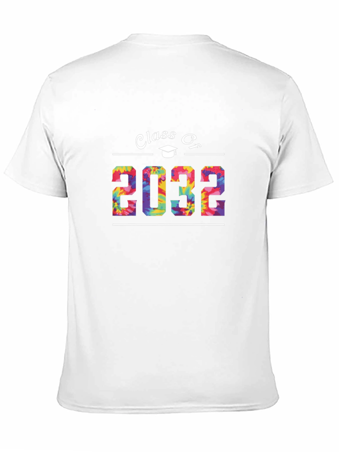 Class of 2032 Tie Dye Graduation T-Shirt