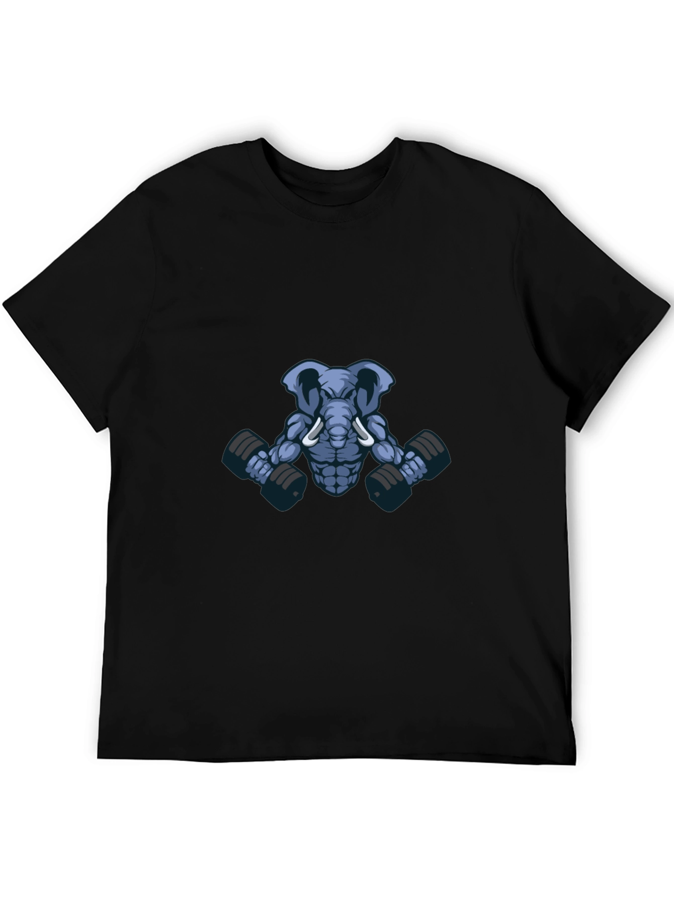 Elephant Gym T-Shirt - Funny Workout Tee