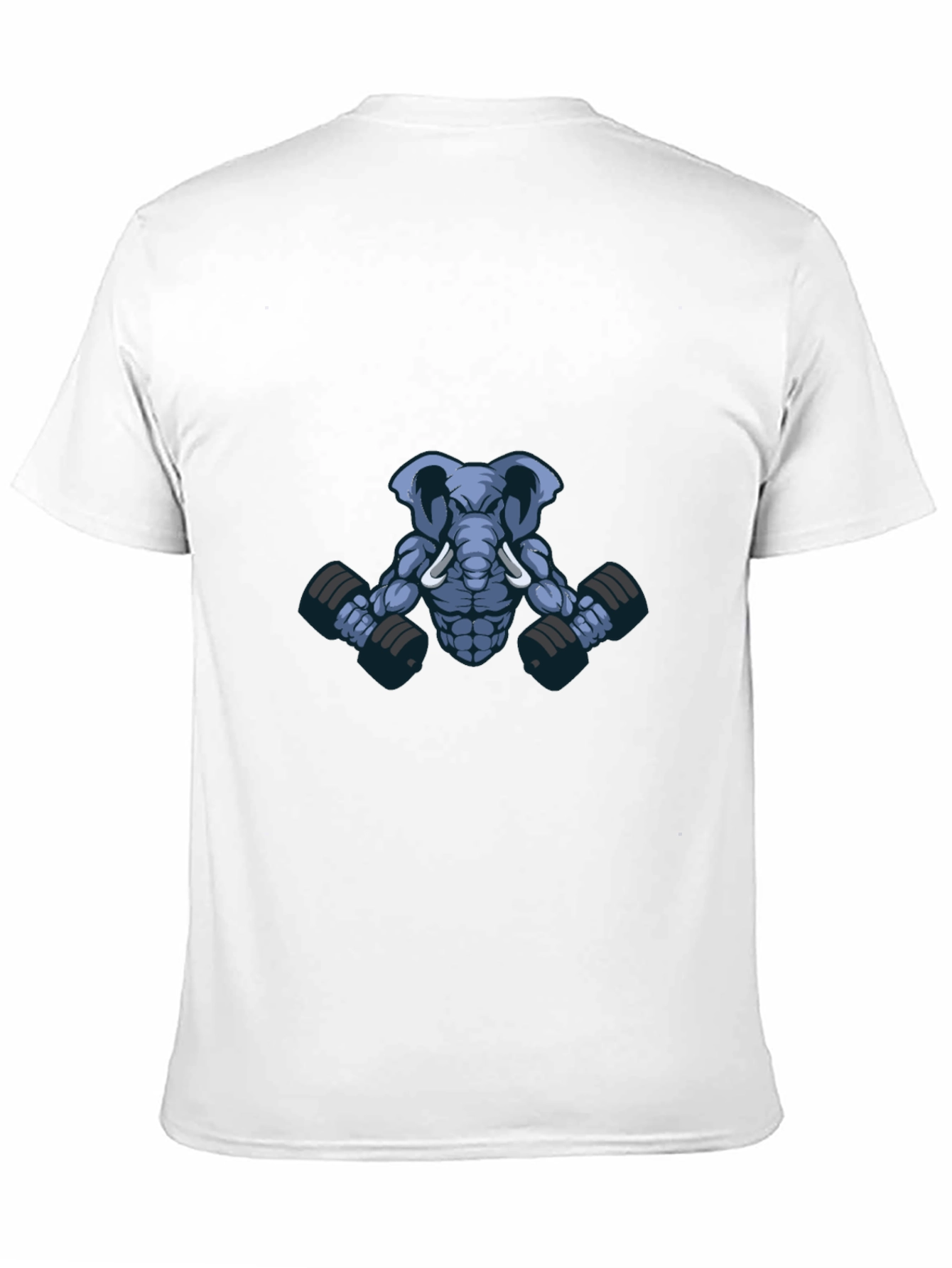 Elephant Gym T-Shirt - Funny Workout Tee