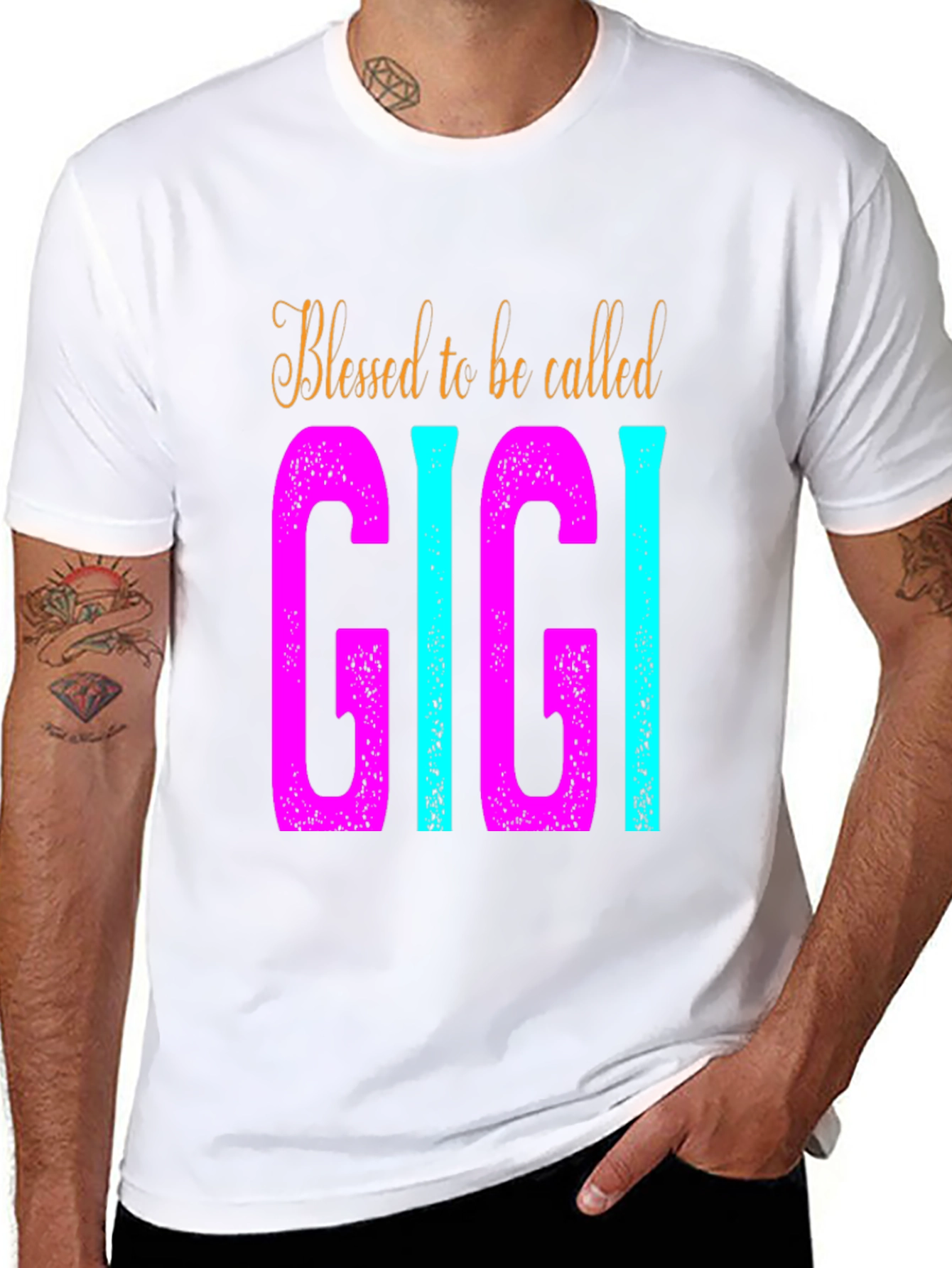 Blessed Gigi T-Shirt - Cute Grandma Tee