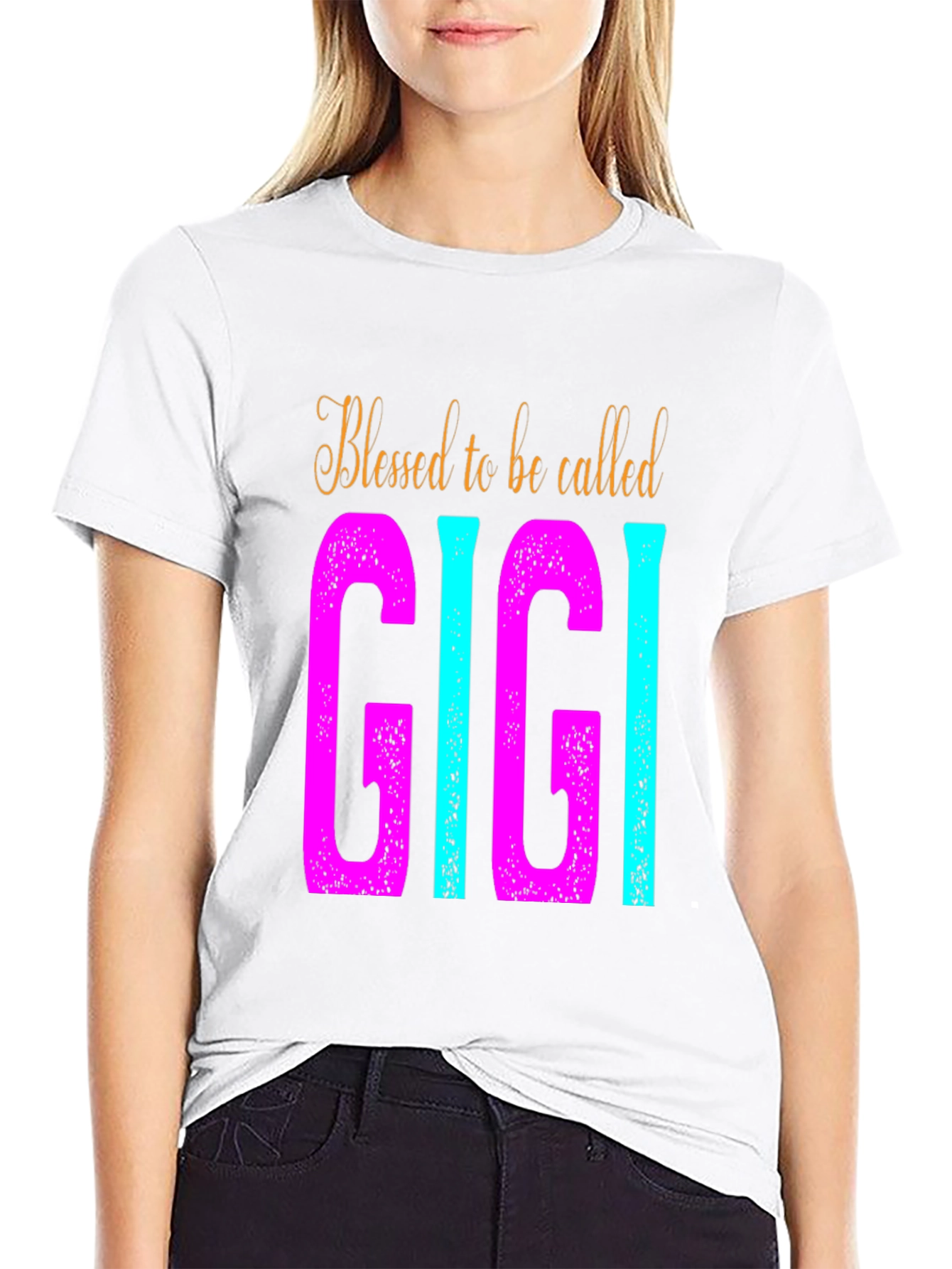 Blessed Gigi T-Shirt - Cute Grandma Tee