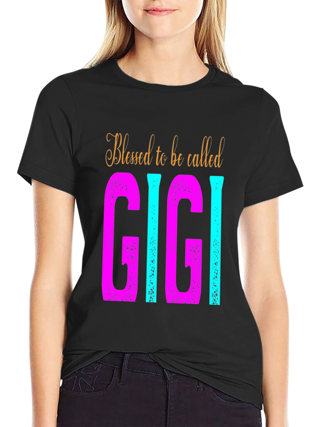 Blessed Gigi T-Shirt - Cute Grandma Tee