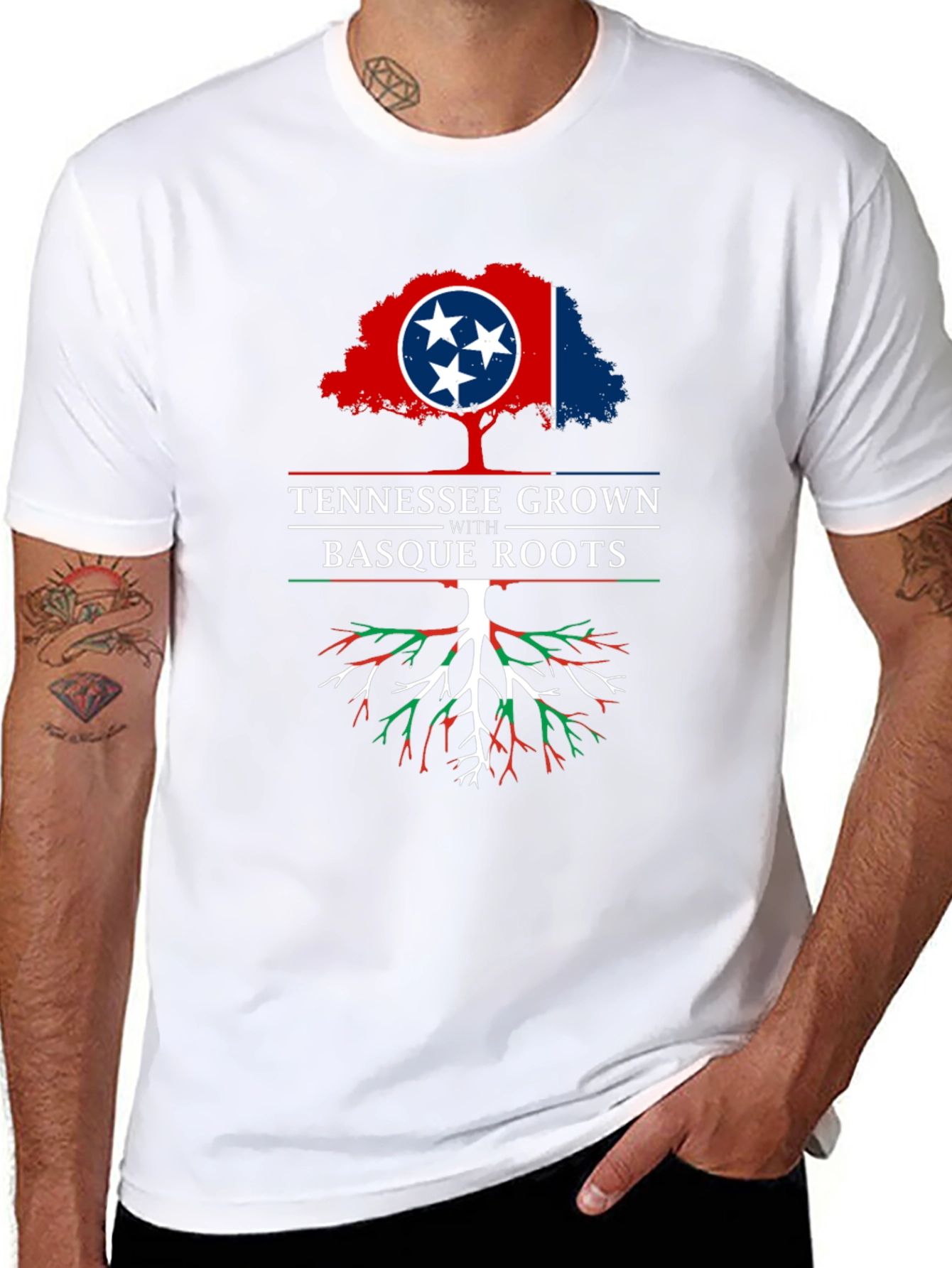 Tennessee Grown Basque Roots T-Shirt