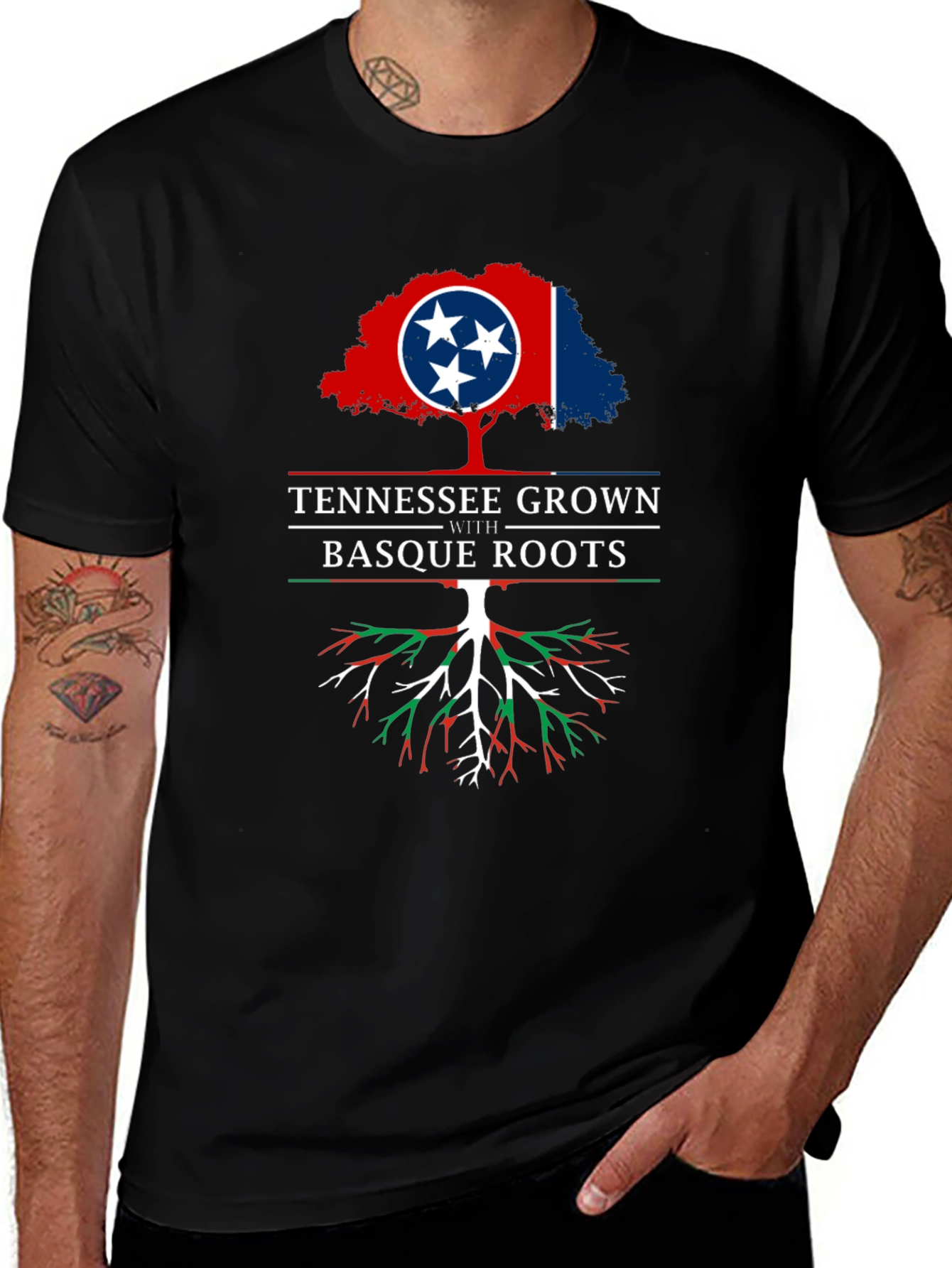 Tennessee Grown Basque Roots T-Shirt