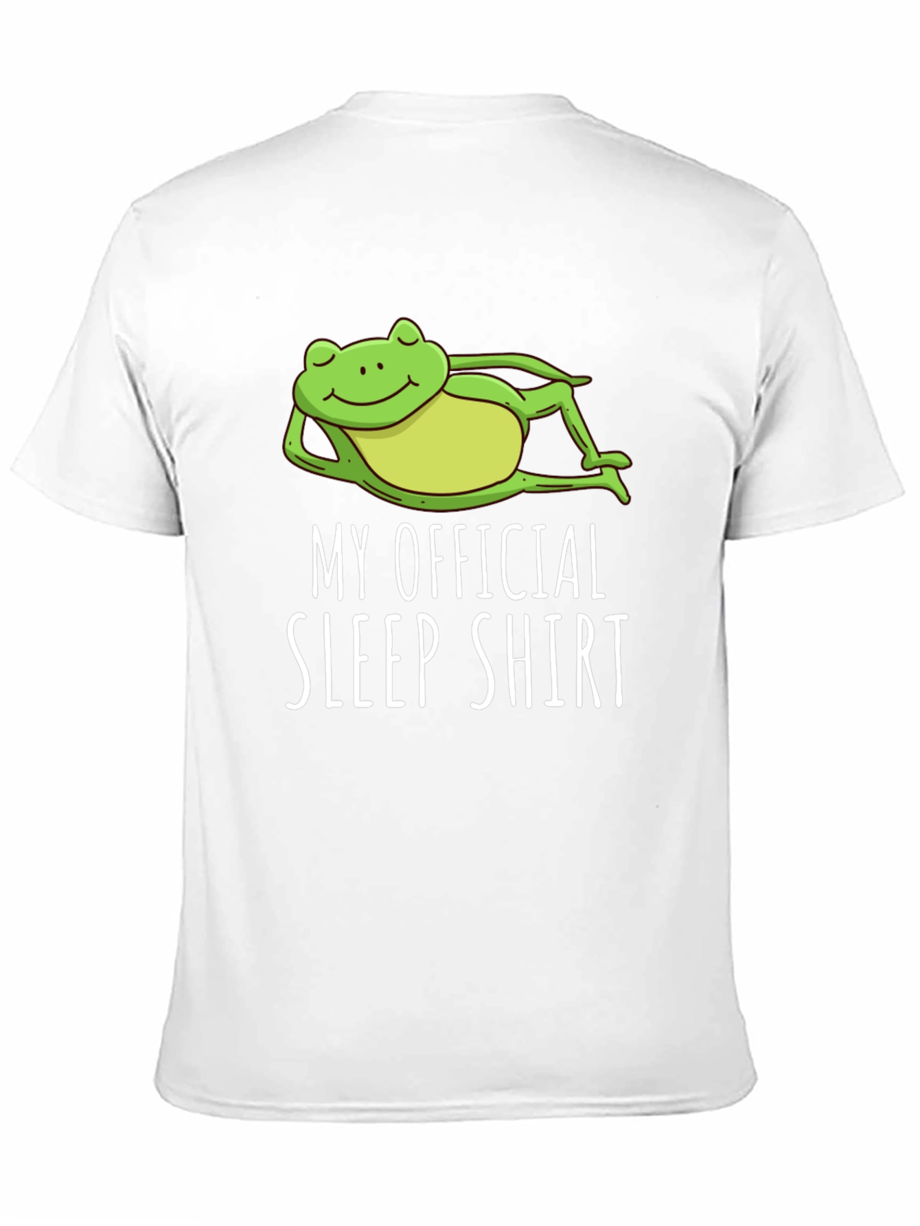 Funny Frog Sleep Shirt - Soft Cotton Tee