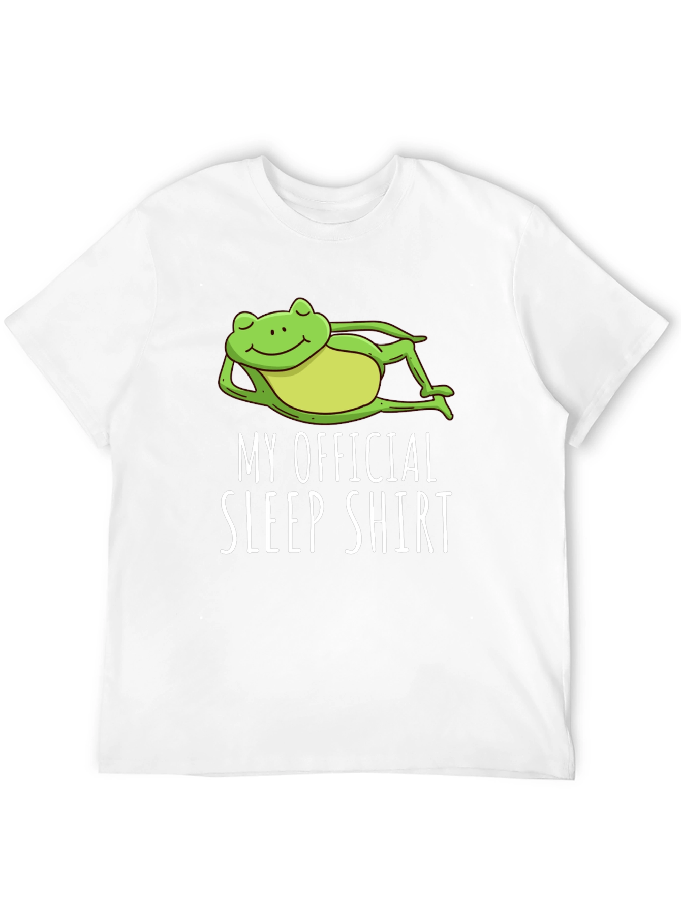 Funny Frog Sleep Shirt - Soft Cotton Tee