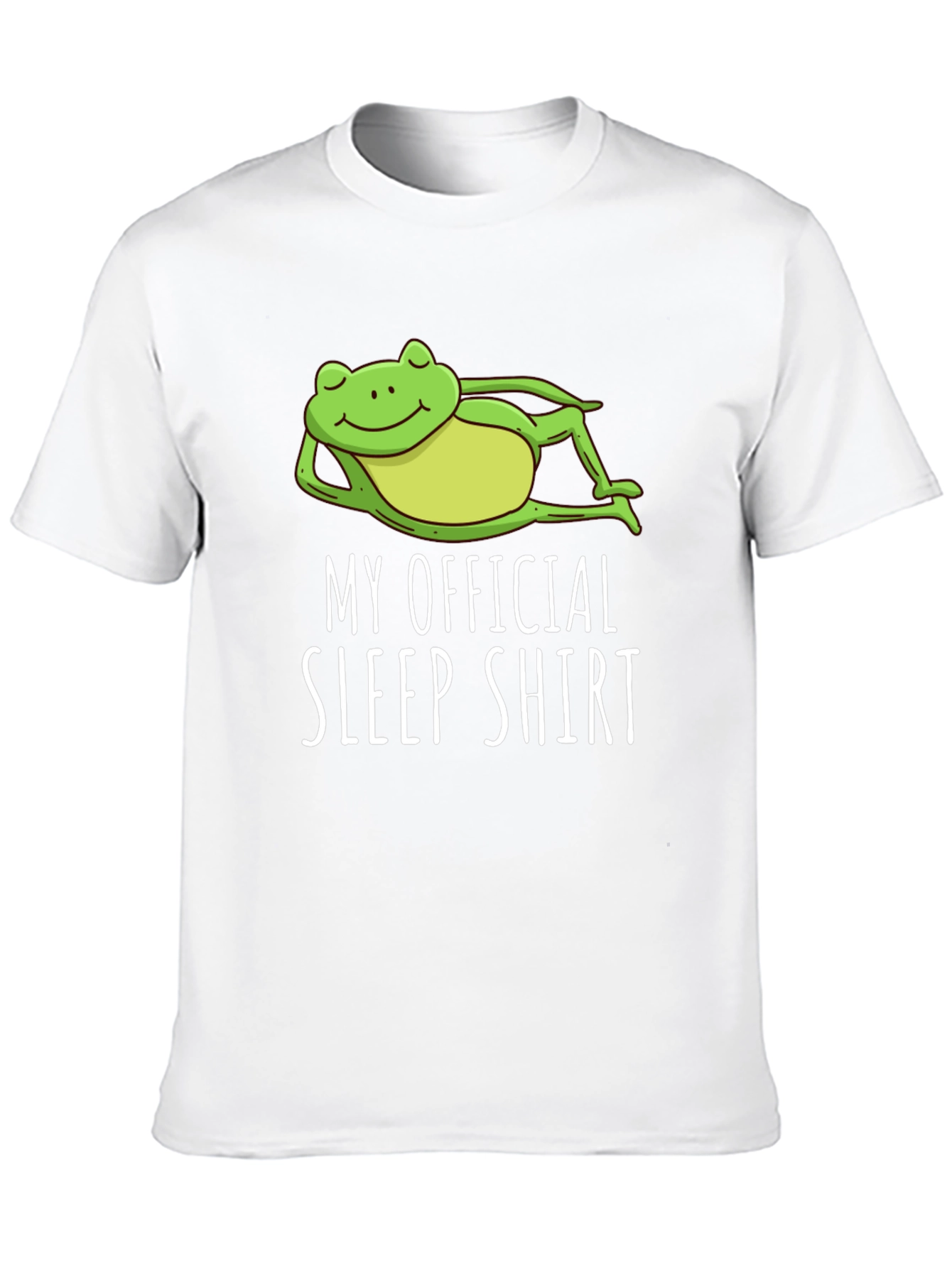 Funny Frog Sleep Shirt - Soft Cotton Tee