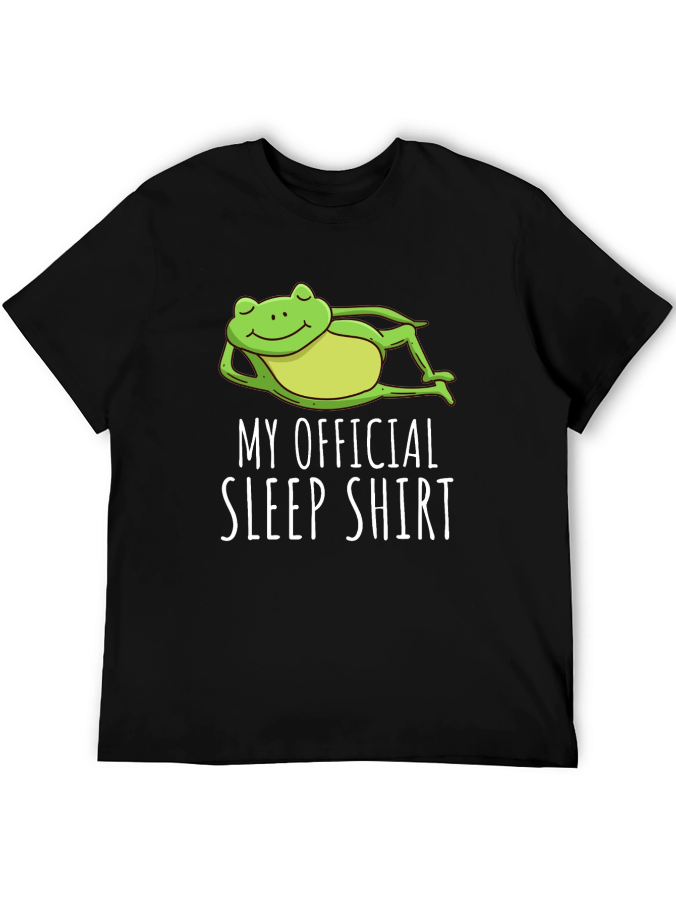 Funny Frog Sleep Shirt - Soft Cotton Tee