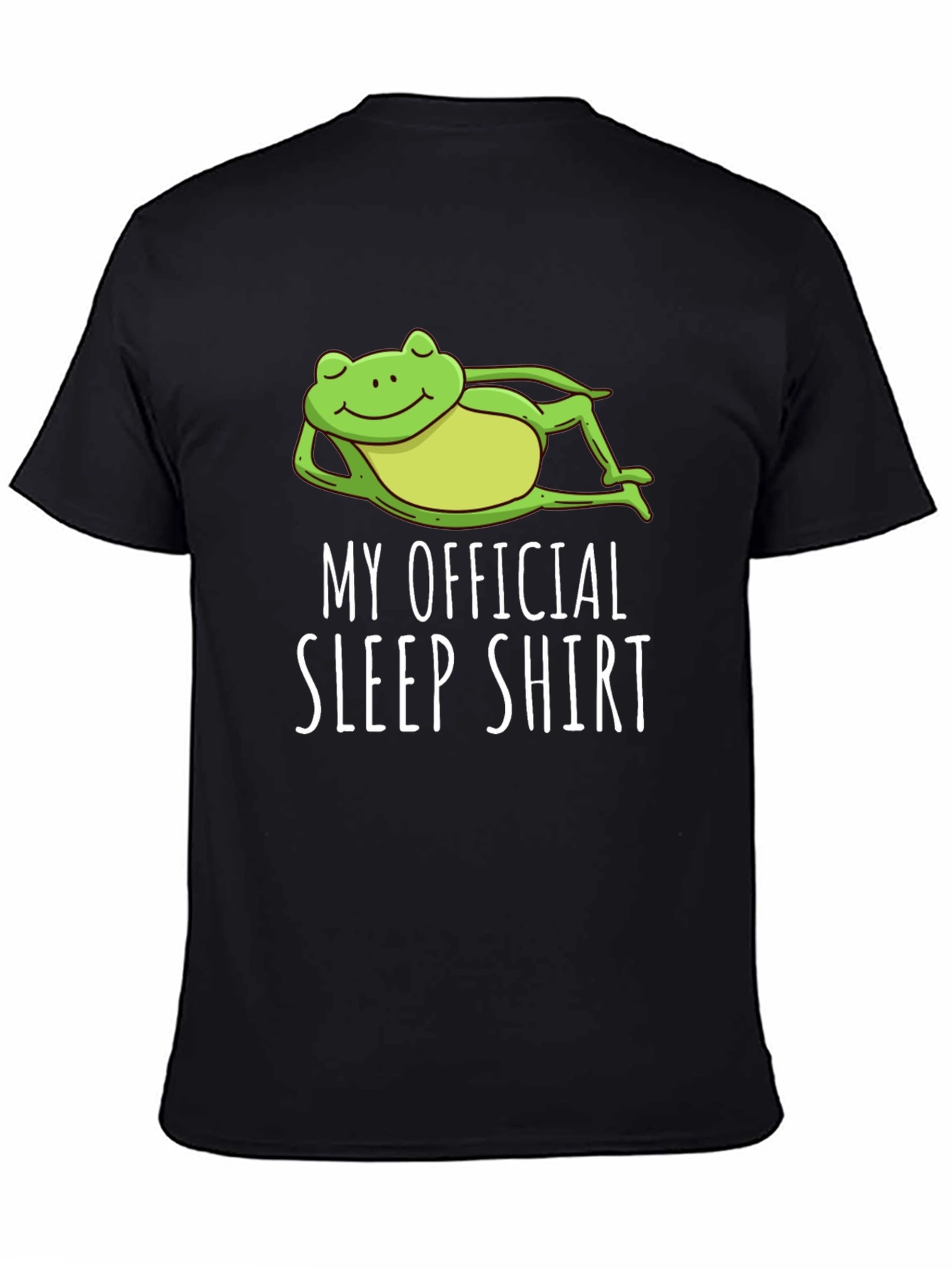Funny Frog Sleep Shirt - Soft Cotton Tee