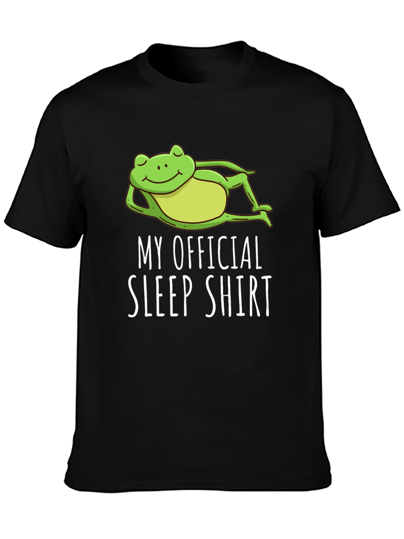 Funny Frog Sleep Shirt - Soft Cotton Tee