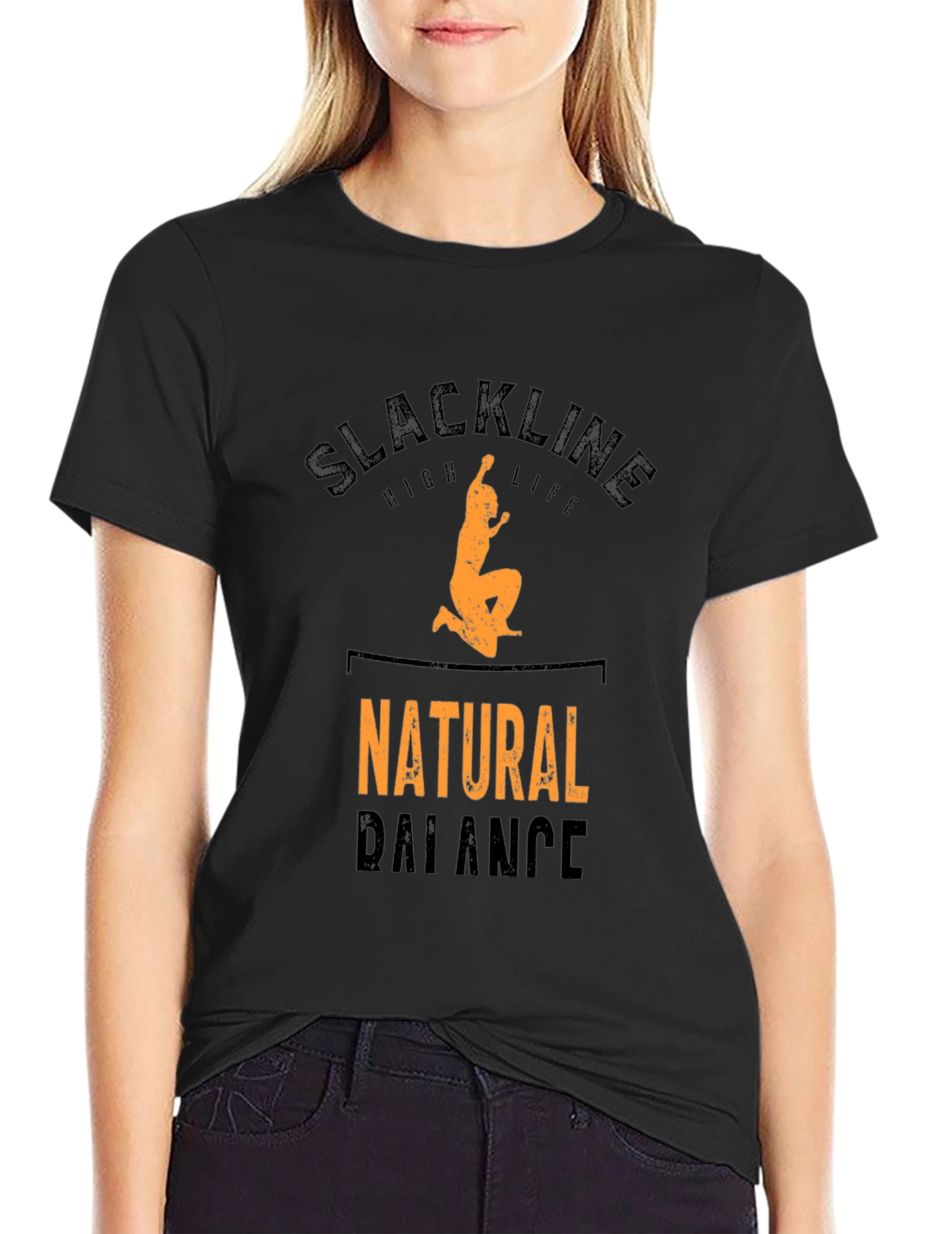 Slackline Natural Balance Graphic T-Shirt