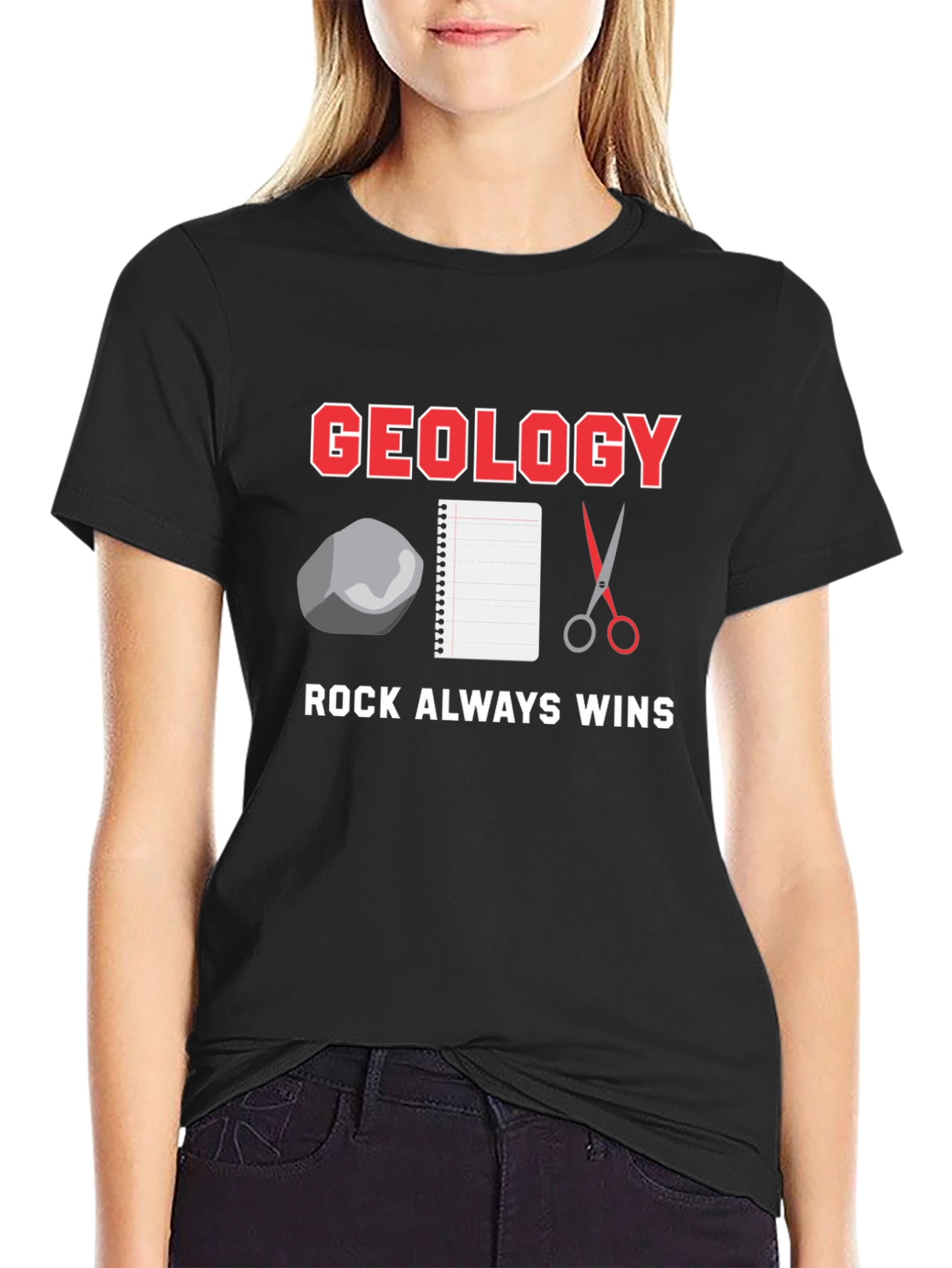 Geology Rock Always Wins T-Shirt