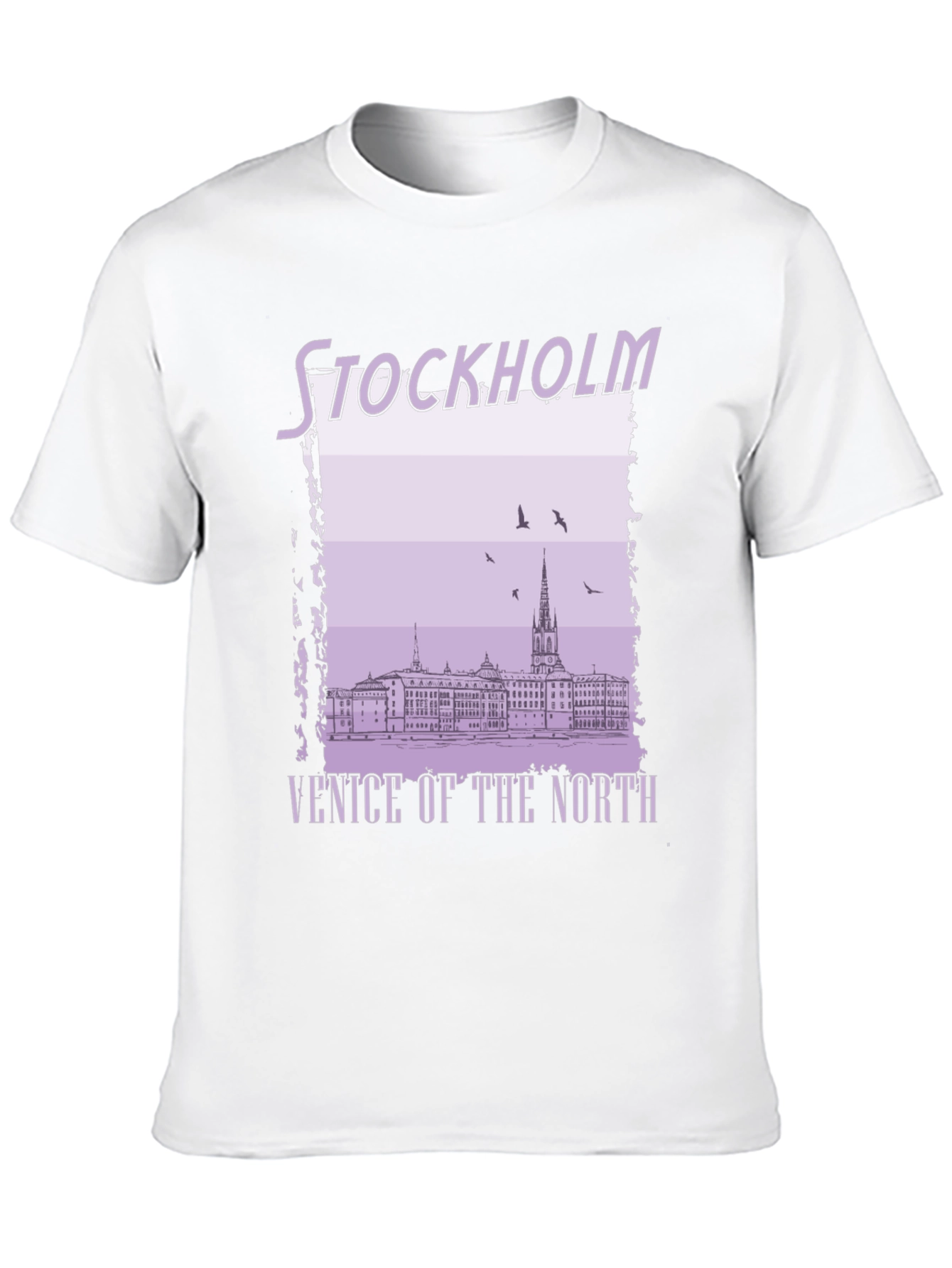 Stockholm Venice of the North Graphic T-Shirt