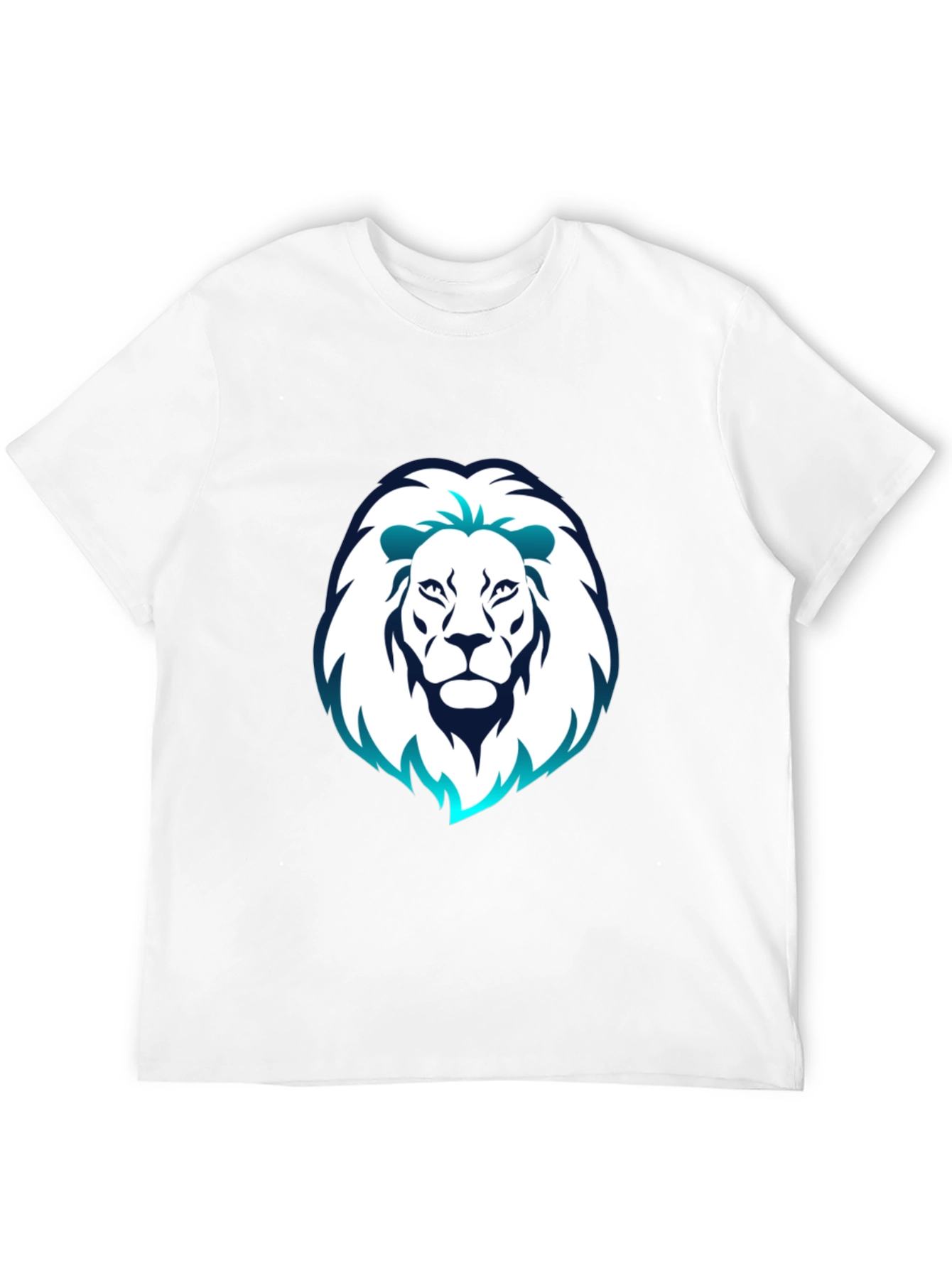 Lion Head Graphic Tee - Black T-Shirt