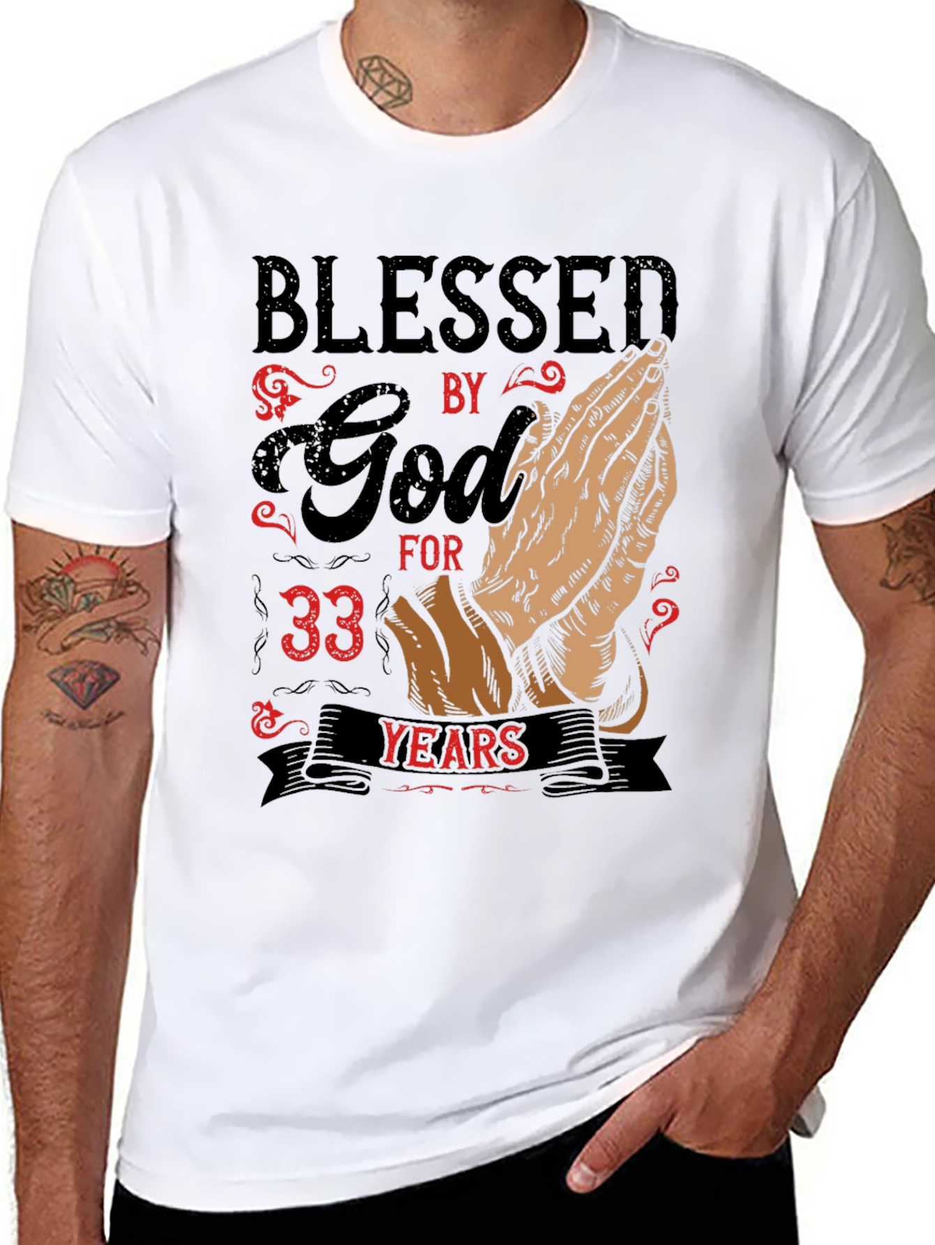 Blessed By God T-Shirt