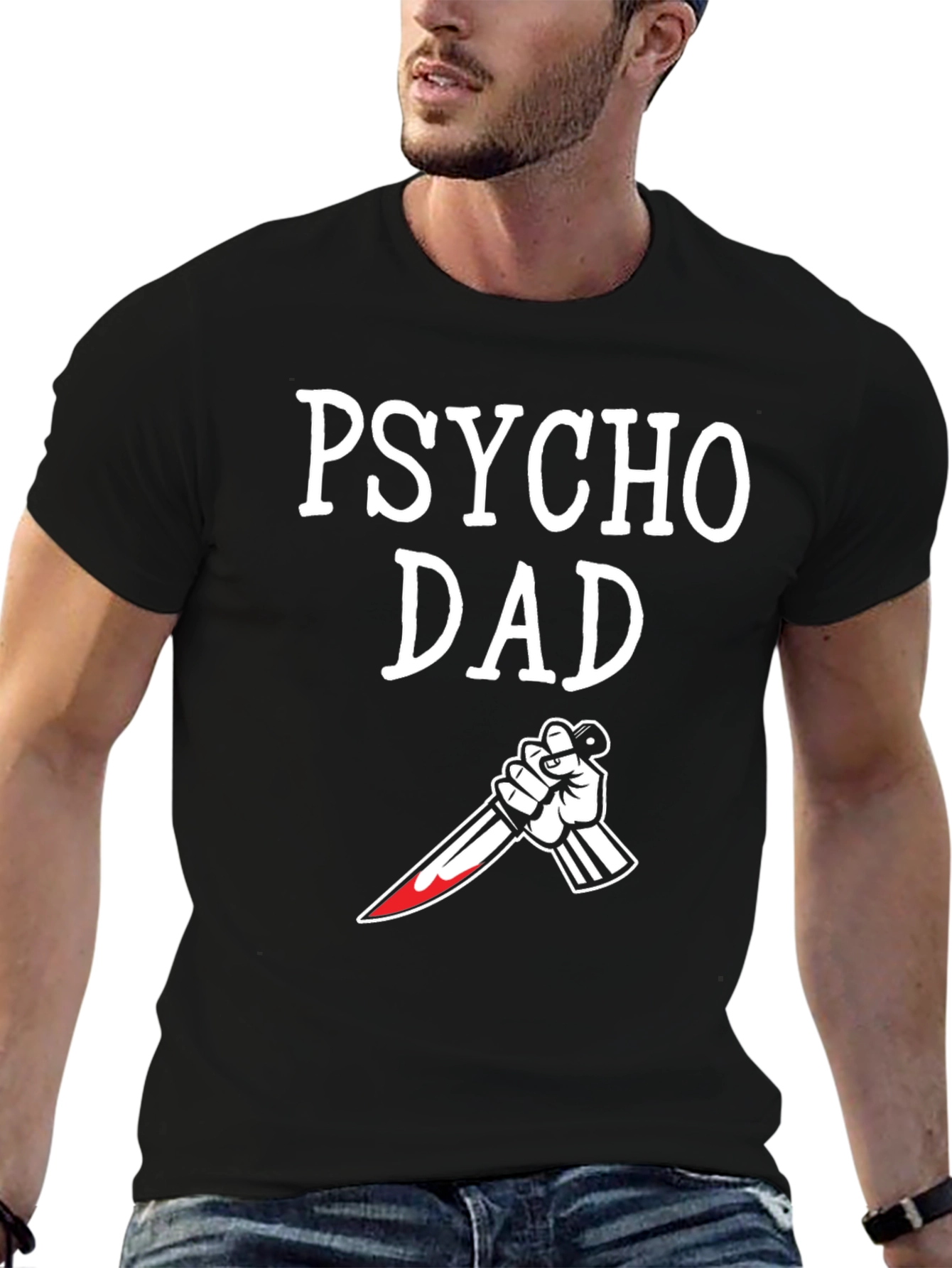 Psycho Dad Graphic T-Shirt