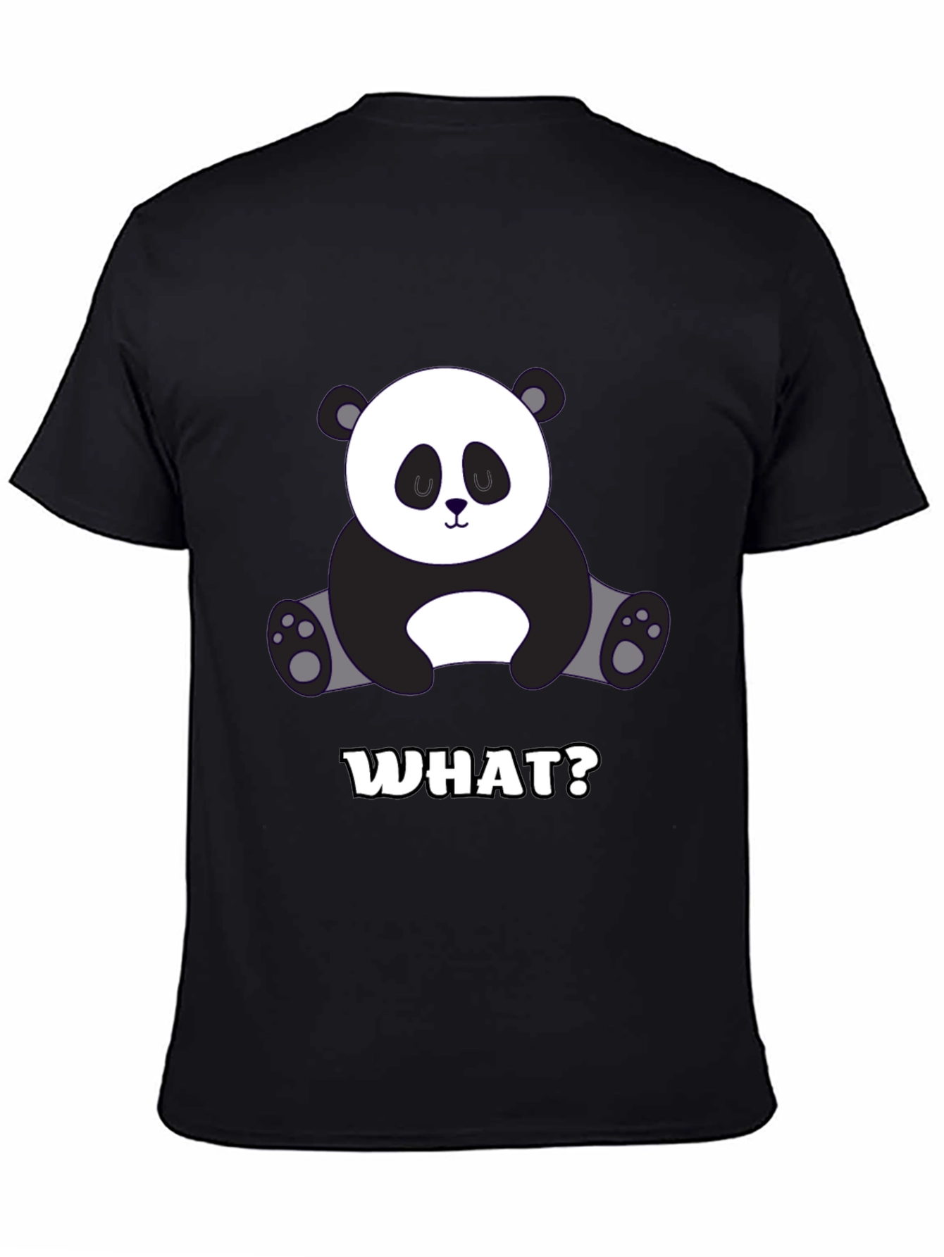 Funny Panda T-Shirt - WHAT? Design