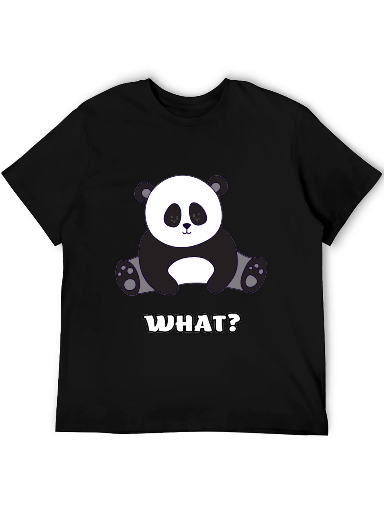 Funny Panda T-Shirt - WHAT? Design